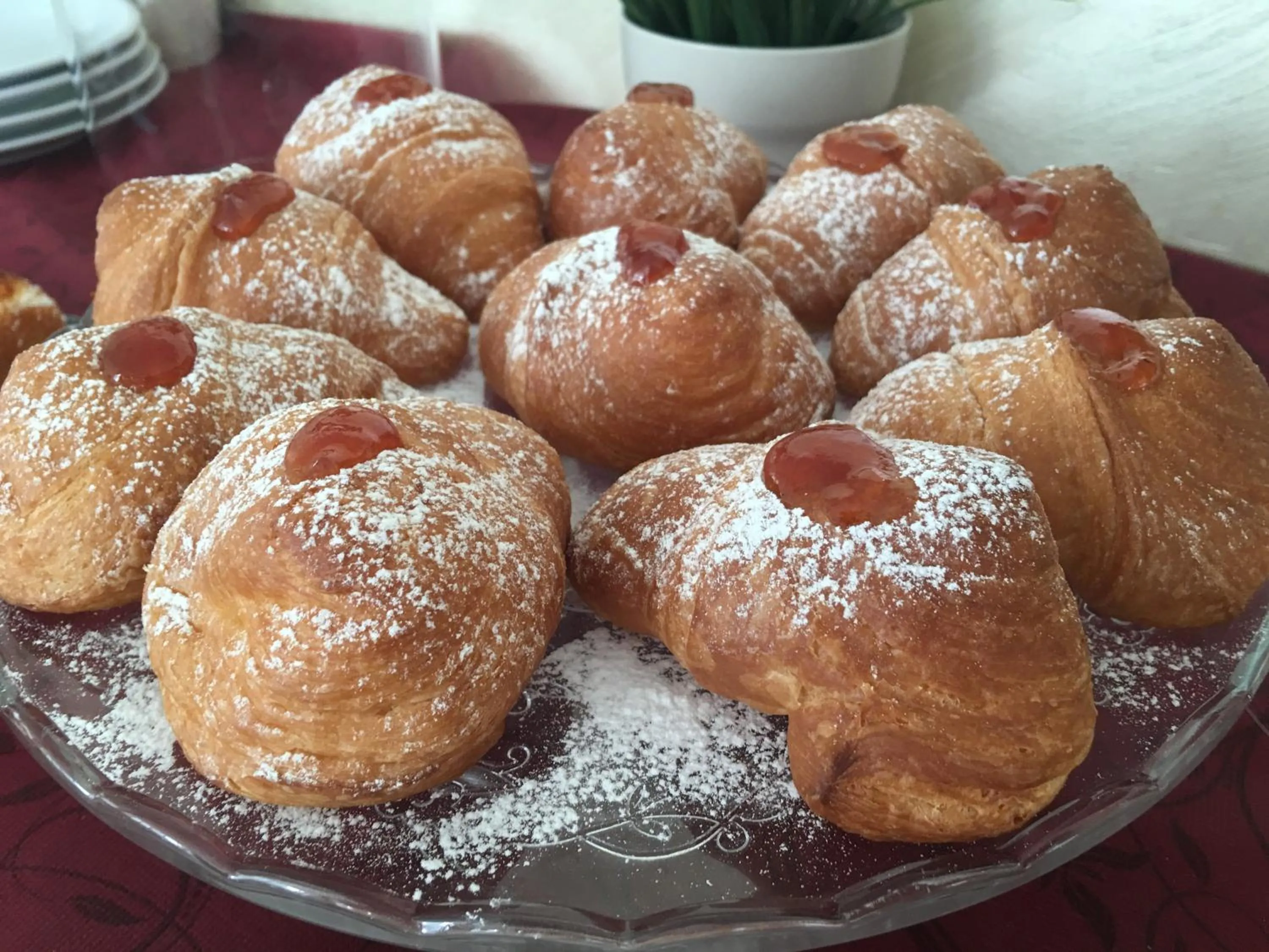 Italian breakfast in Hotel Fantasy