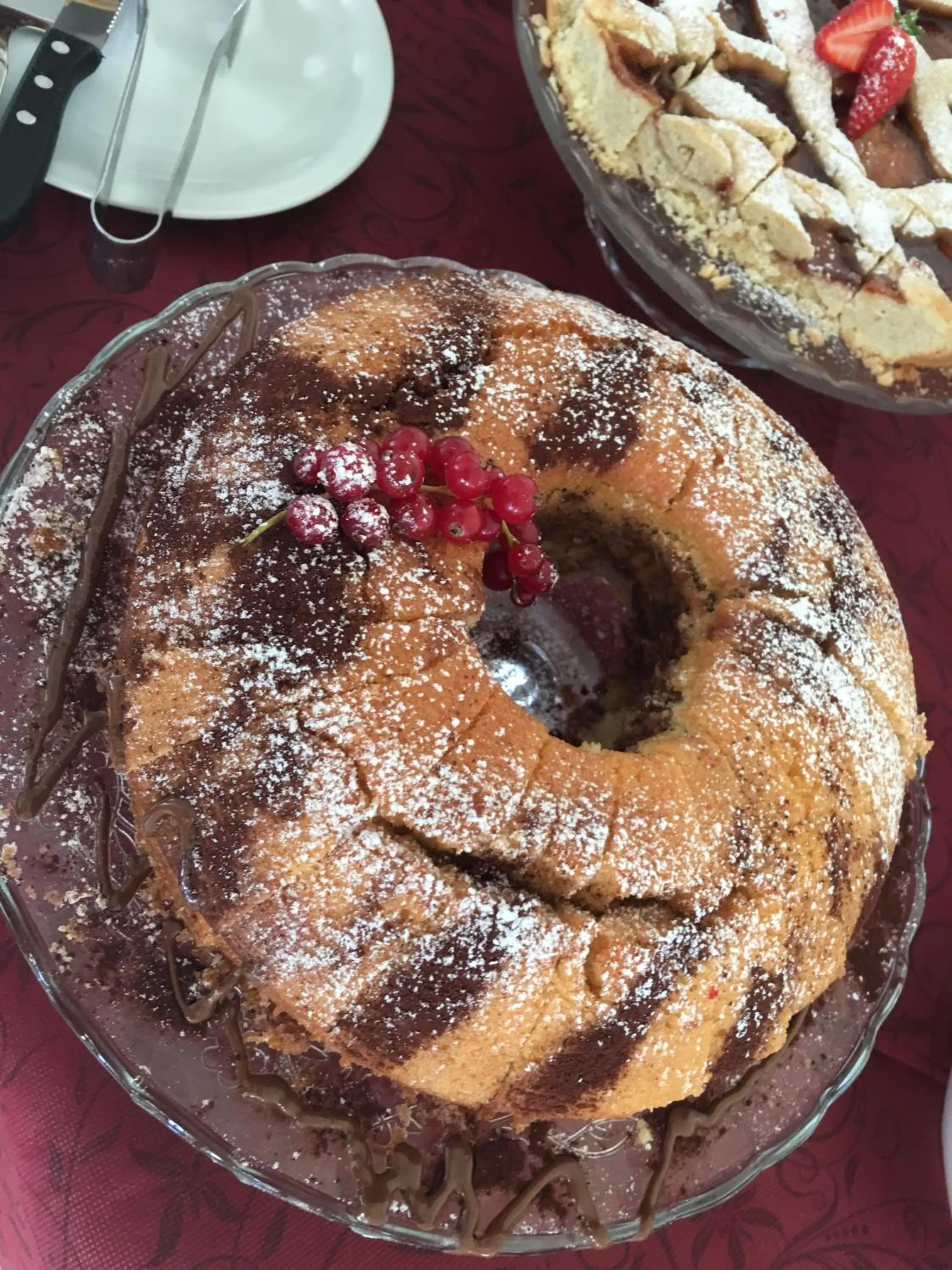 Italian breakfast in Hotel Fantasy