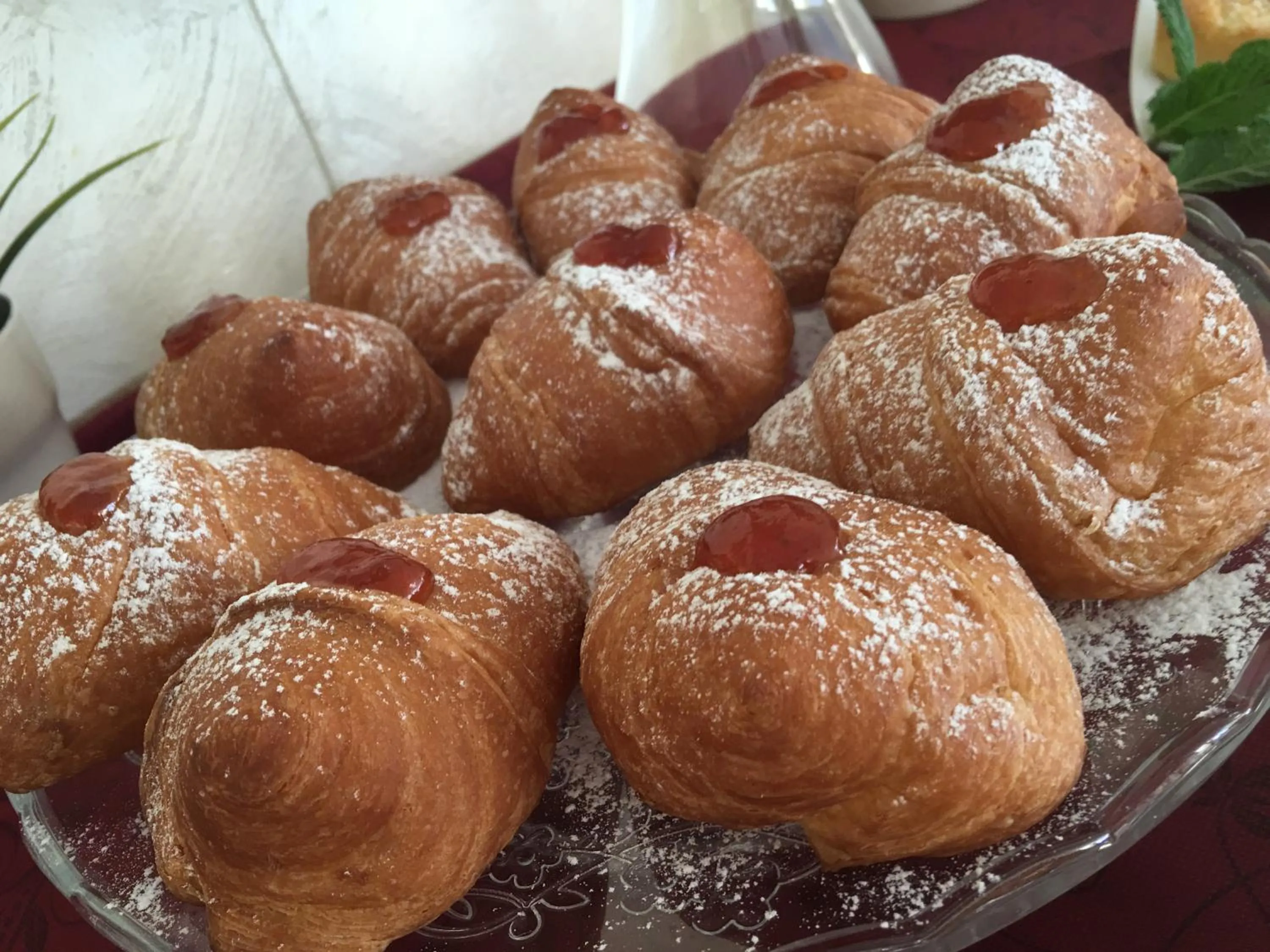 Italian breakfast in Hotel Fantasy