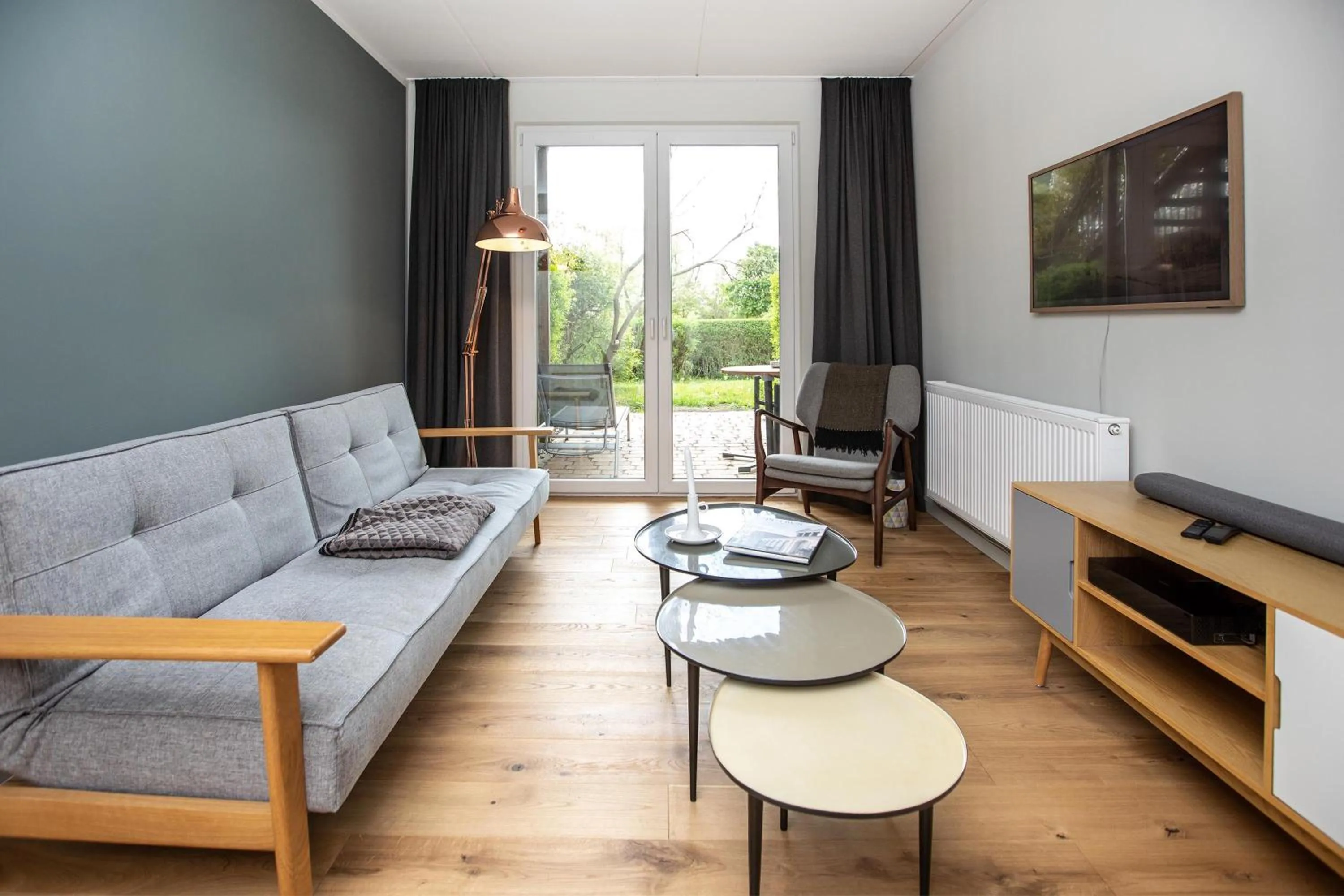 Living room in Im-Jaich Wasserferienwelt