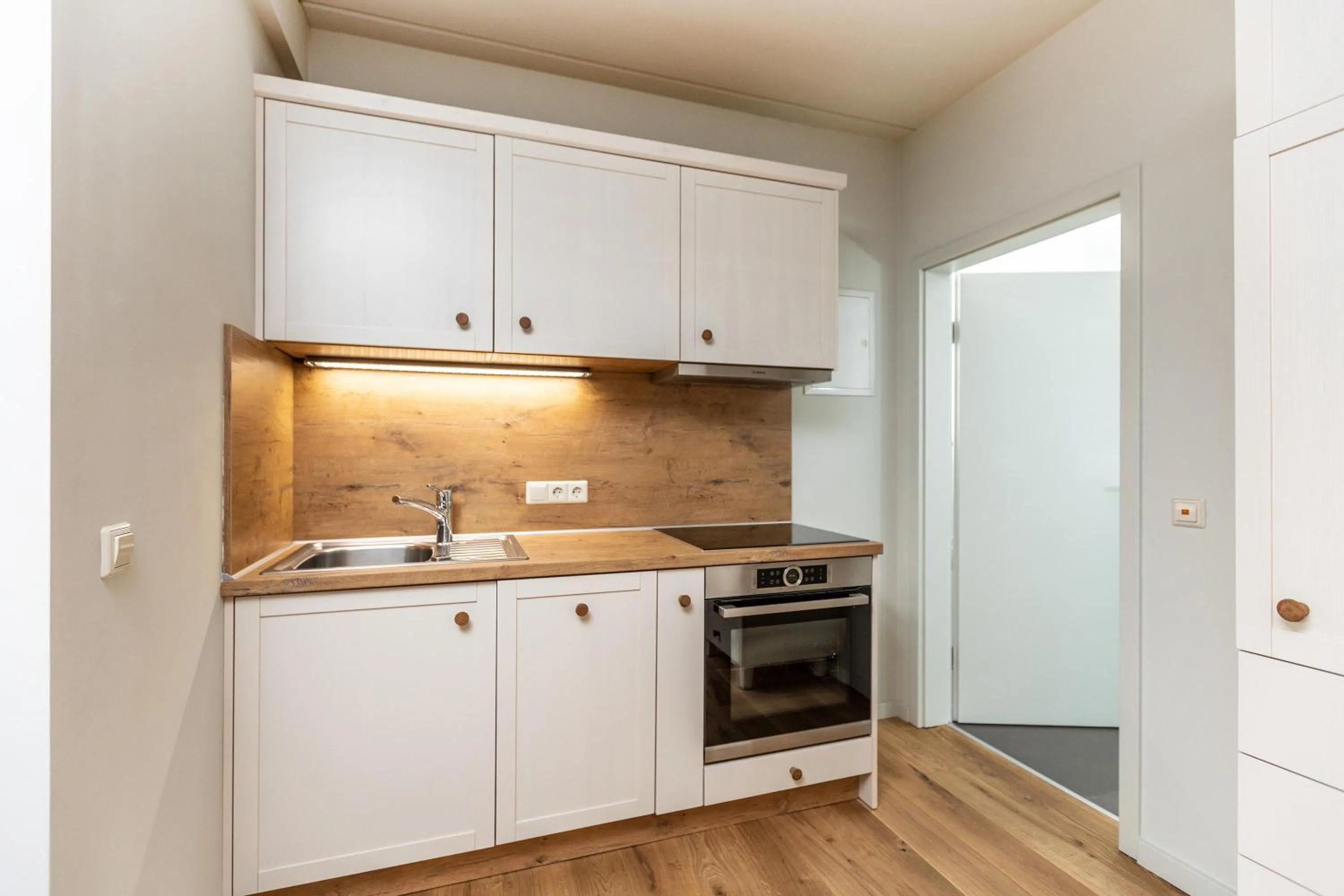 kitchen in Im-Jaich Wasserferienwelt