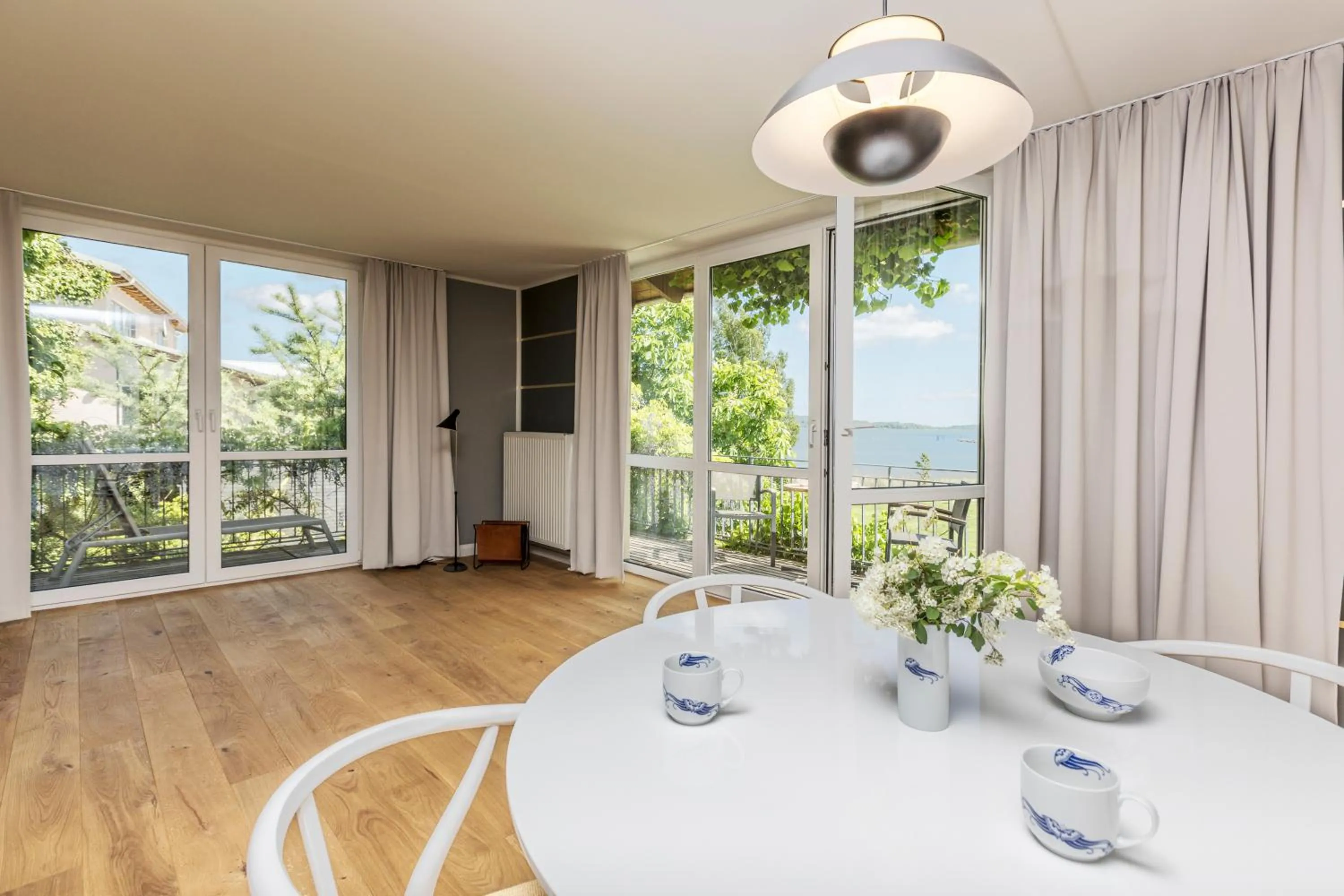 Living room in Im-Jaich Wasserferienwelt