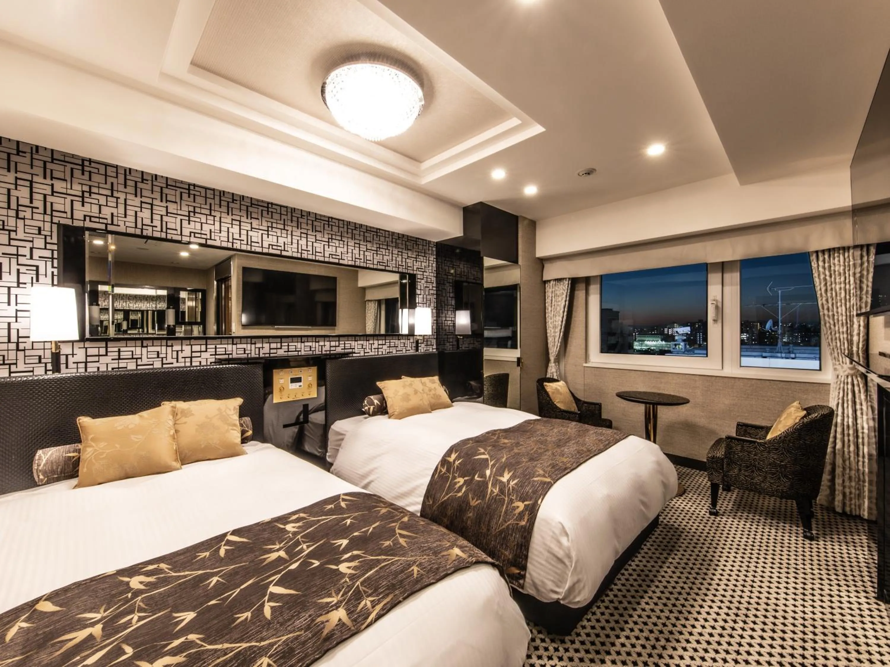 Photo of the whole room, Bed in APA Hotel Shinagawa Togoshi Ekimae