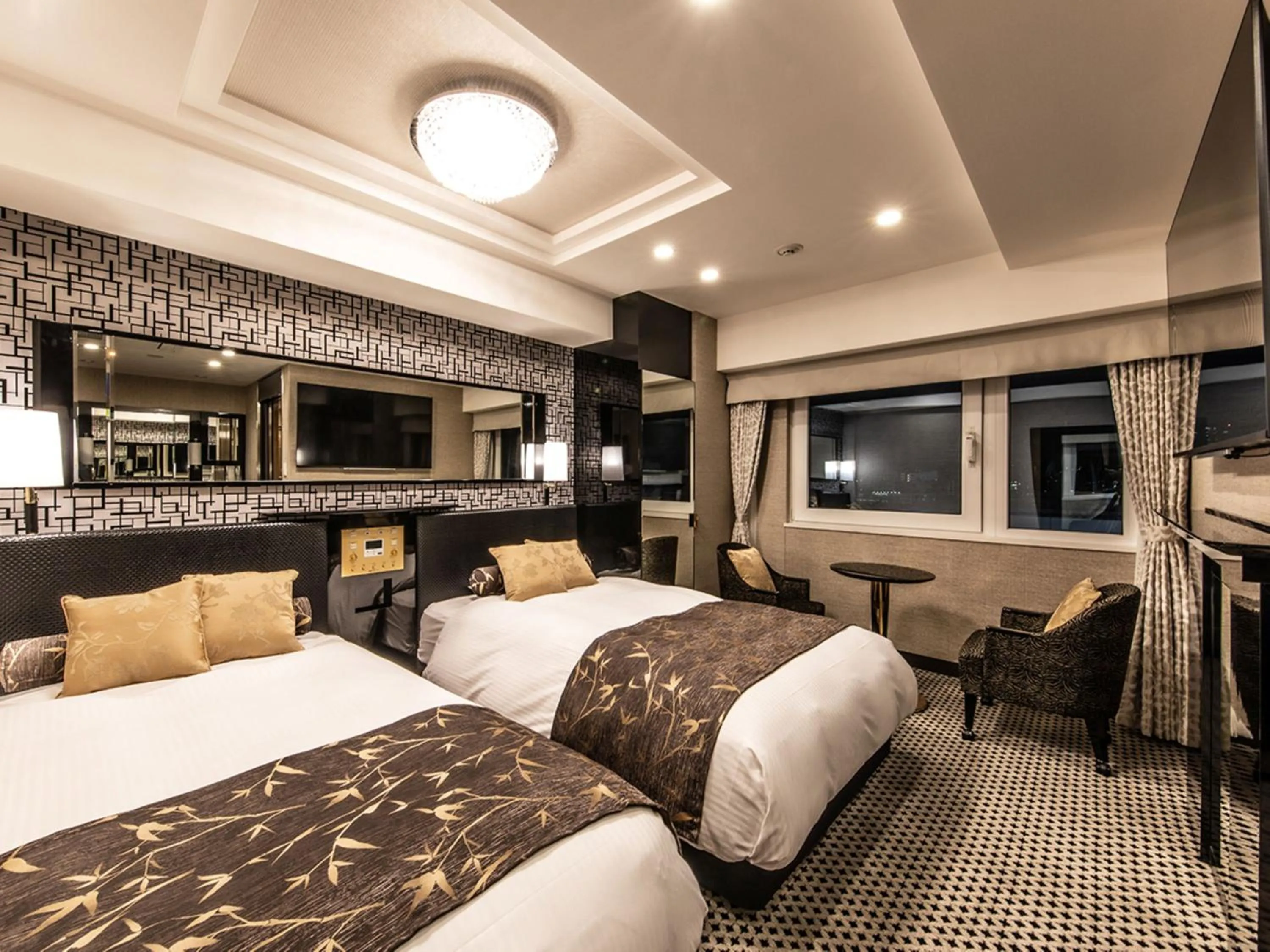 Photo of the whole room, Bed in APA Hotel Shinagawa Togoshi Ekimae