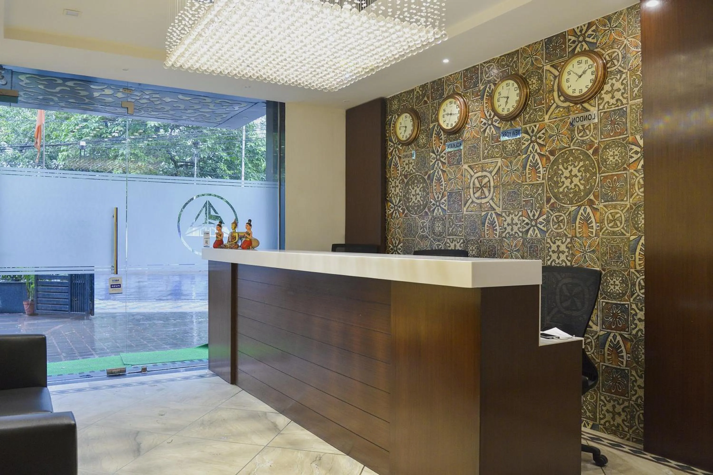 Lobby or reception in Collection O De Sivalika Boutique Near Dakshineswar Kali Temple