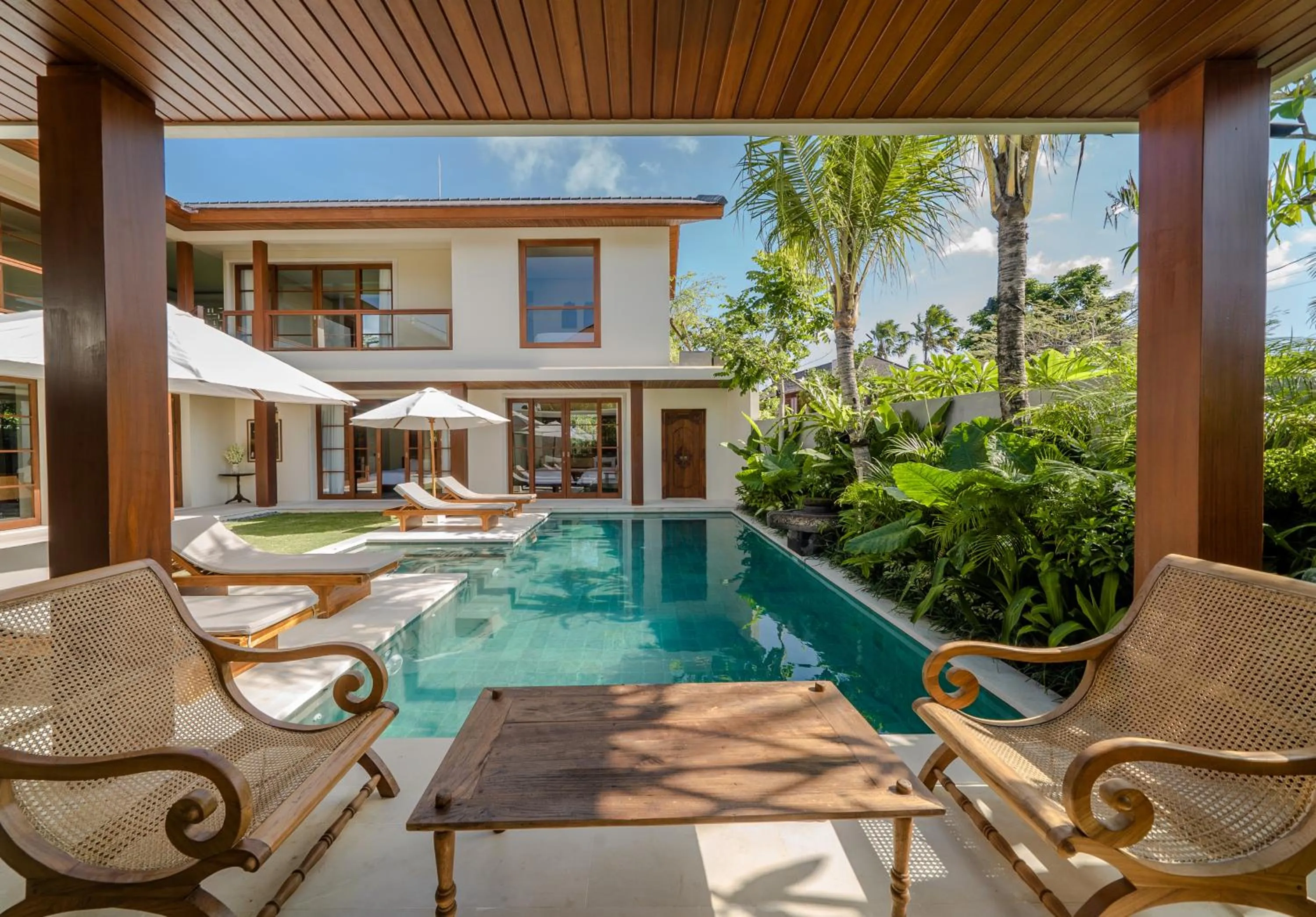 Seating area in Villa Uma Berawa