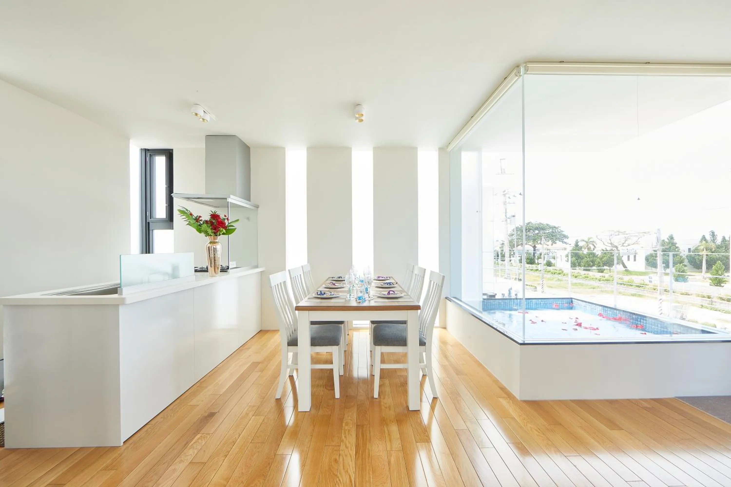 Kitchen or kitchenette in RIZOZAIZEN MOTOBU B