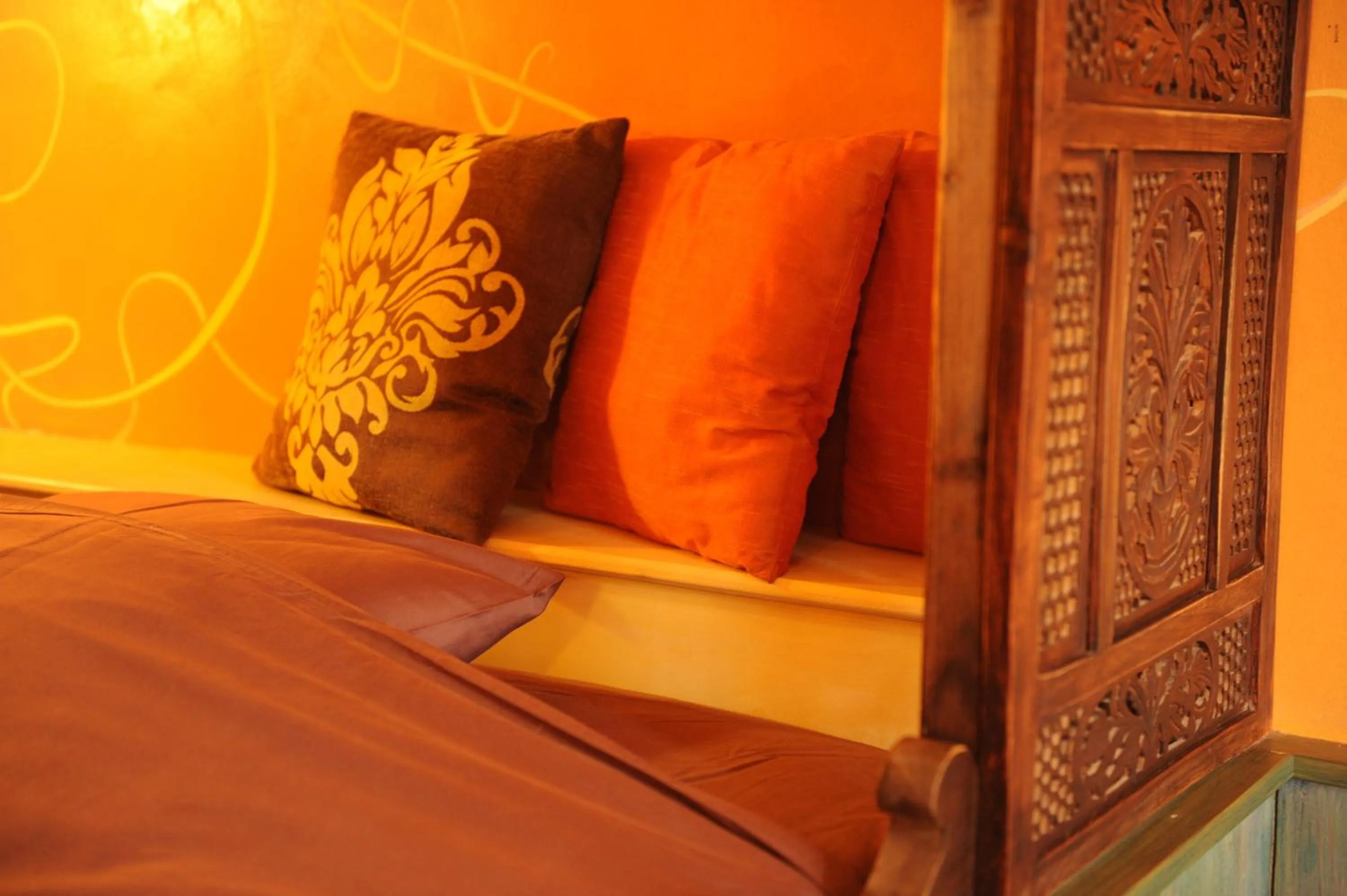 Bed in B&B Le Manoir d'Ange