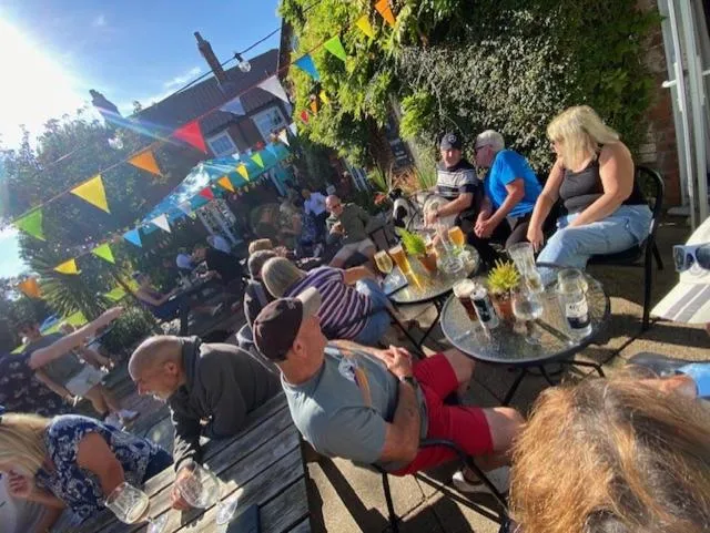 Garden in Sutton Staithe Hotel