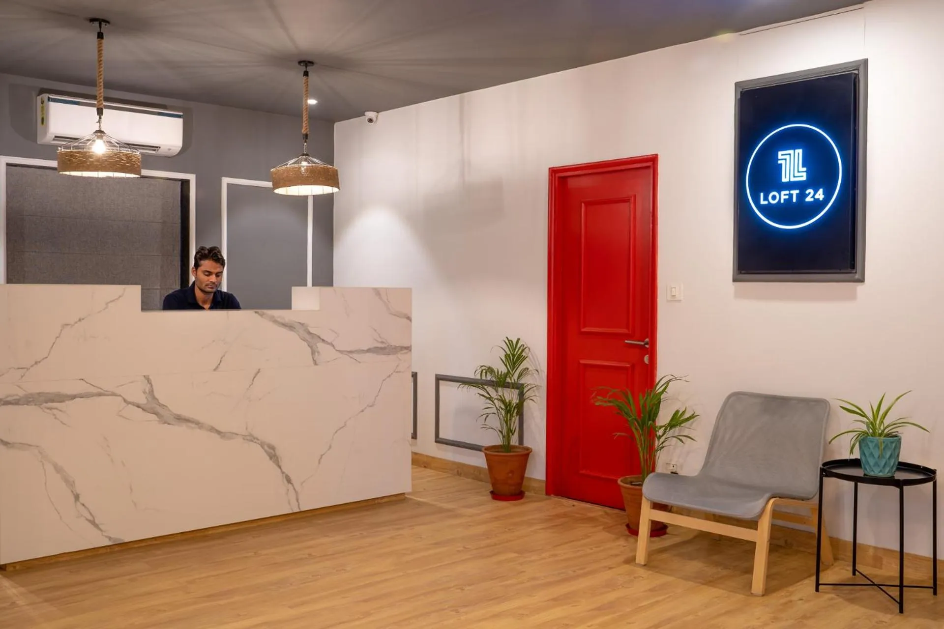 Lobby or reception in Loft 24, Mansarovar