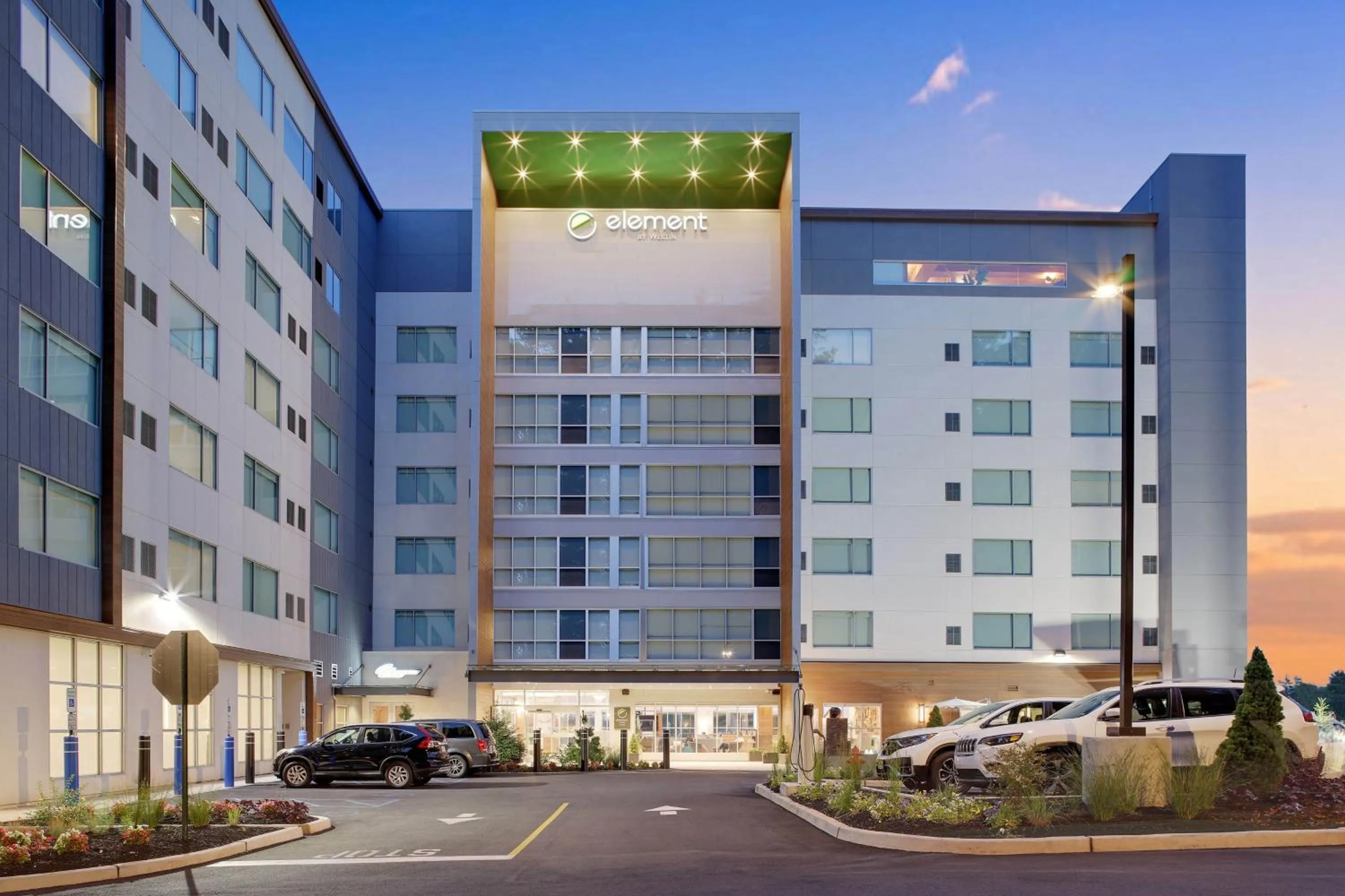 Property building in Element New York Wood Ridge