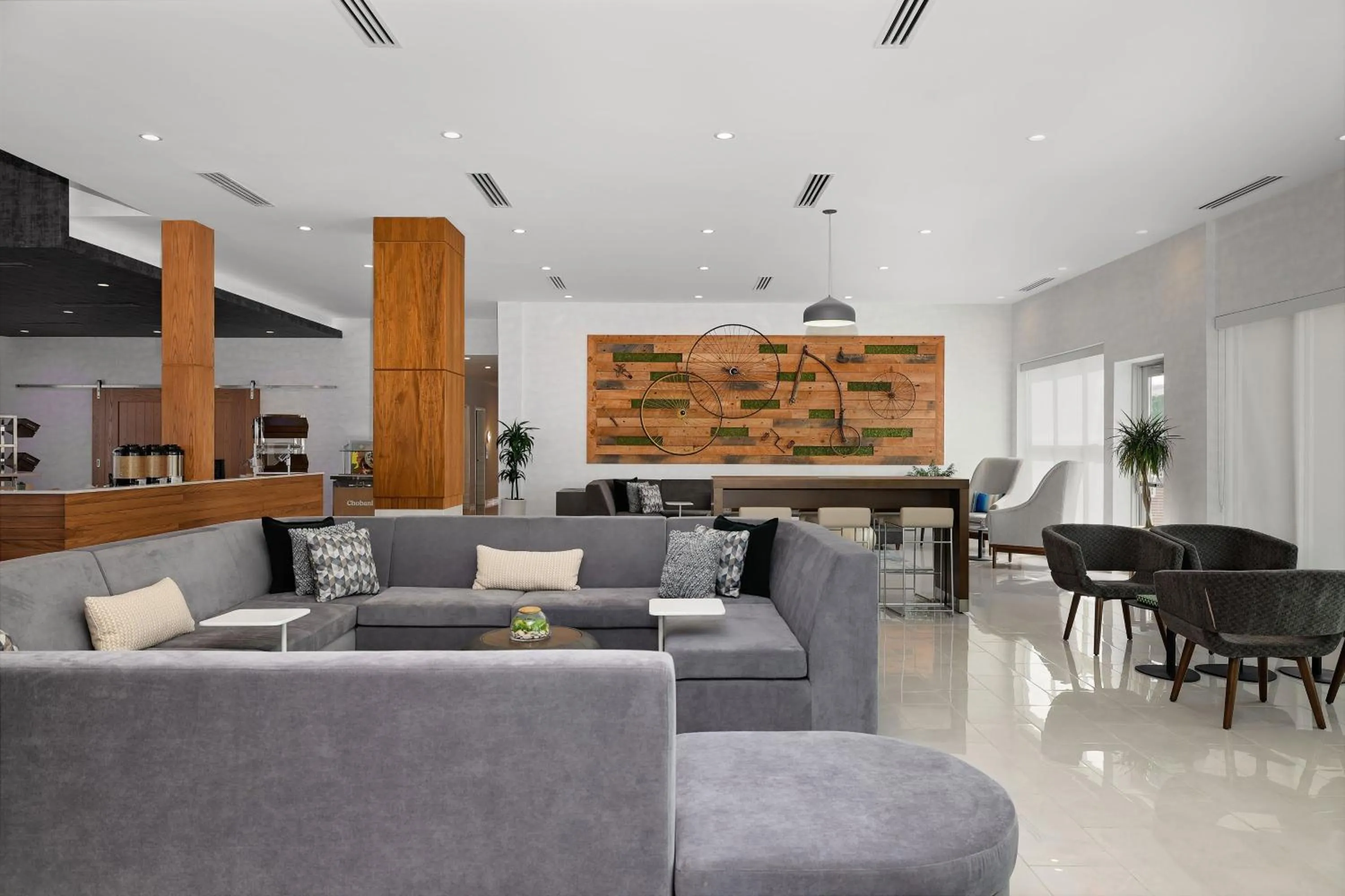 Lobby or reception in Element New York Wood Ridge