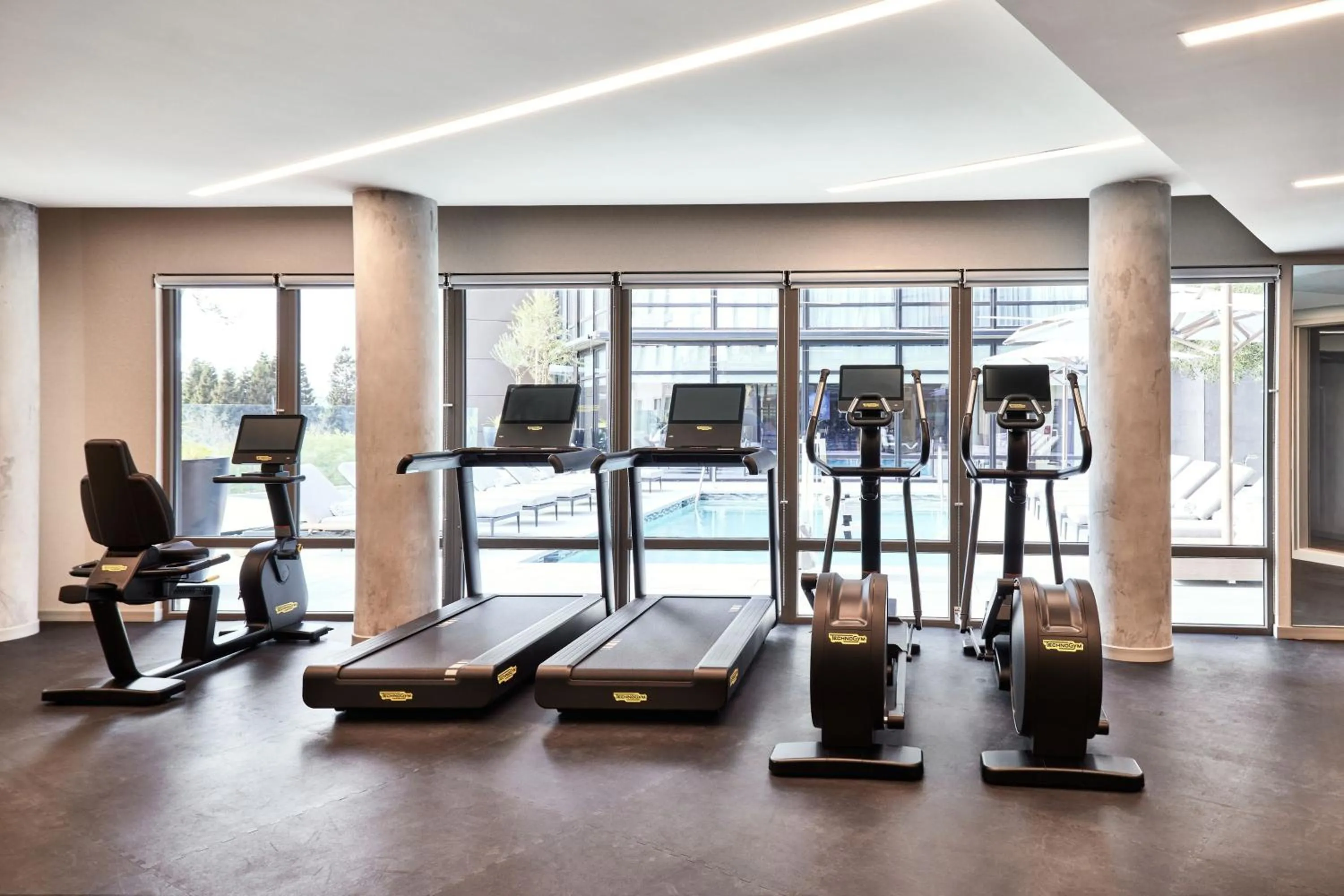 Fitness centre/facilities in AC Hotel by Marriott Sunnyvale Moffett Park