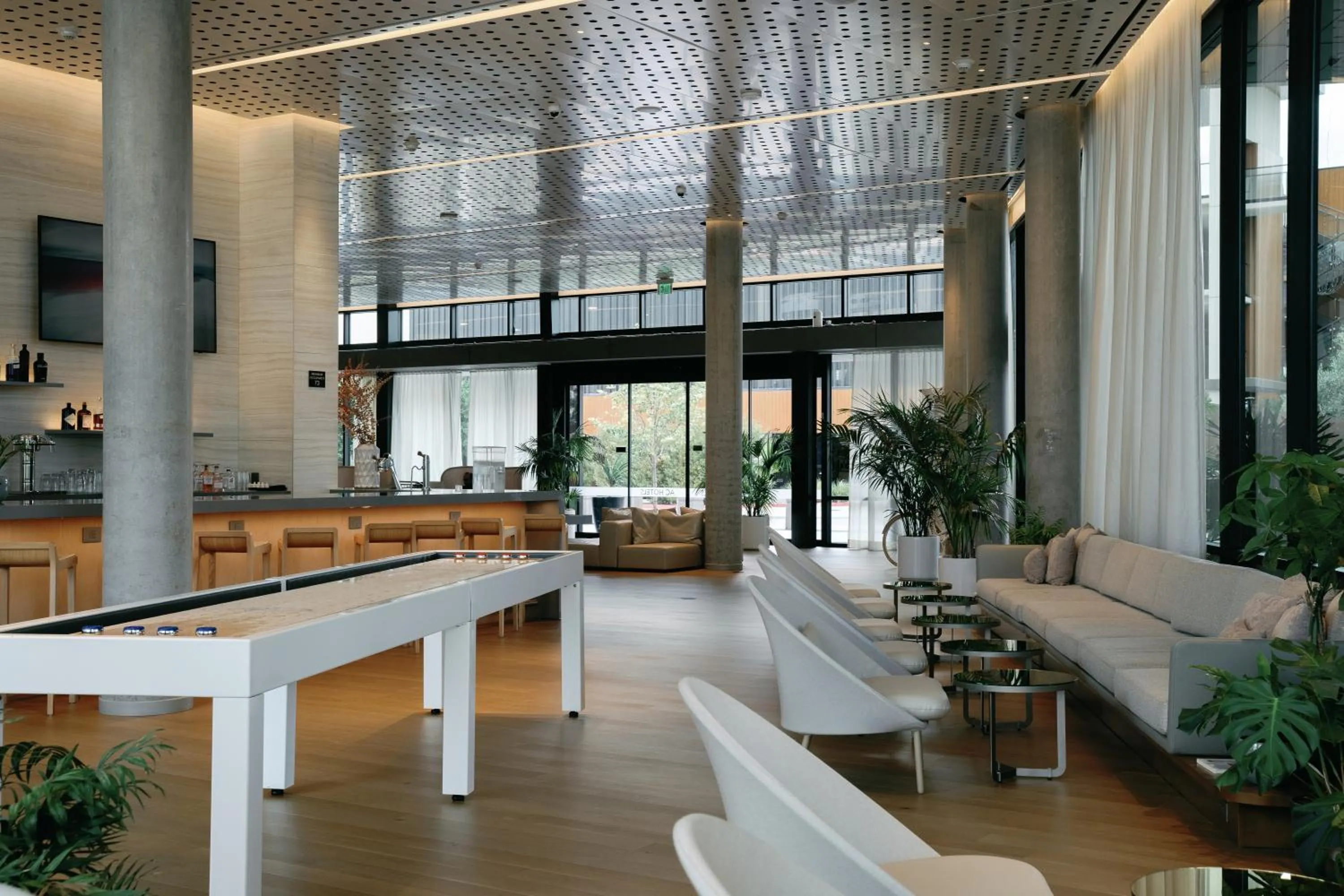 Lobby or reception in AC Hotel by Marriott Sunnyvale Moffett Park