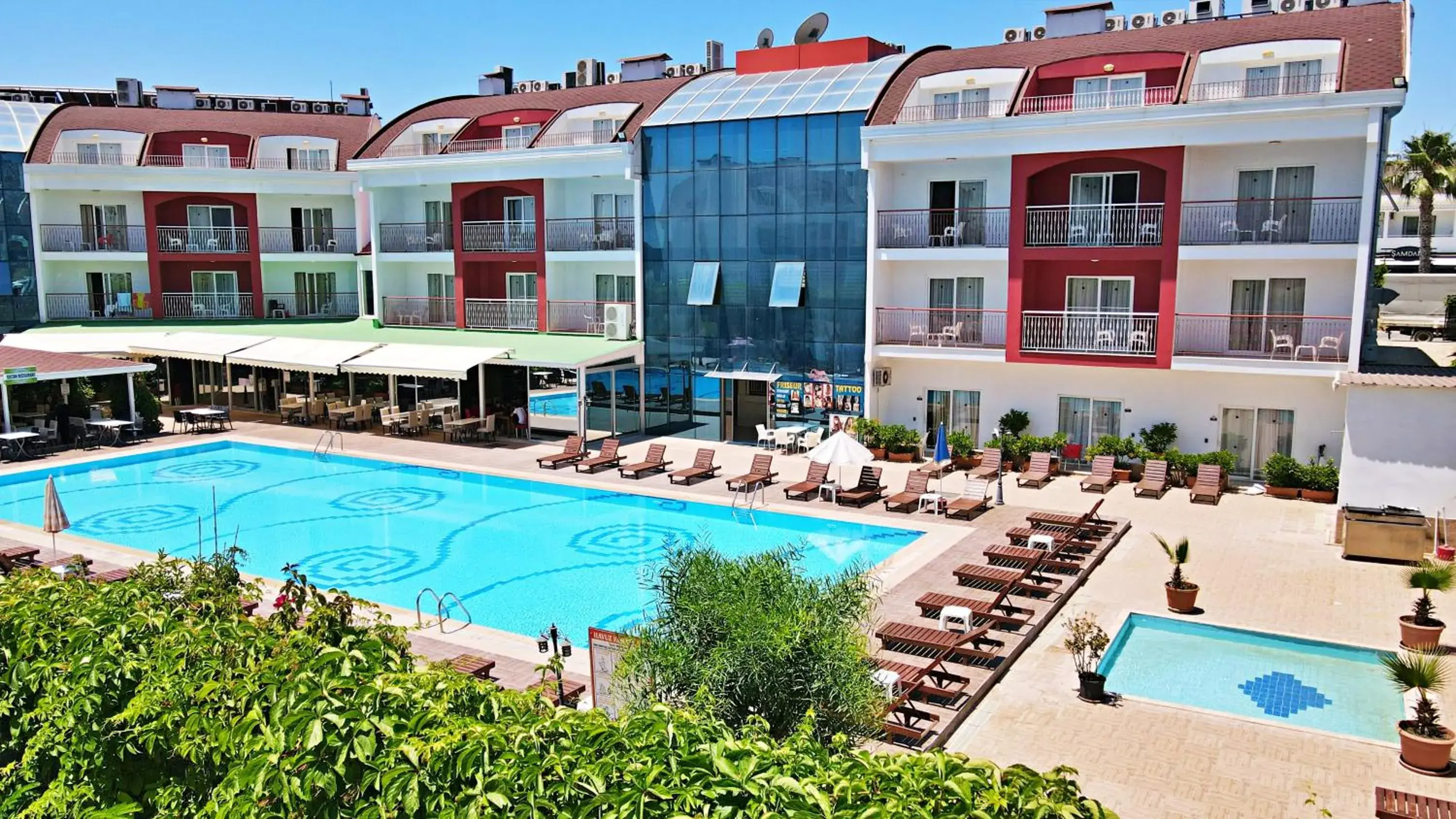 Property building, Pool View in Side Legend Hotel 