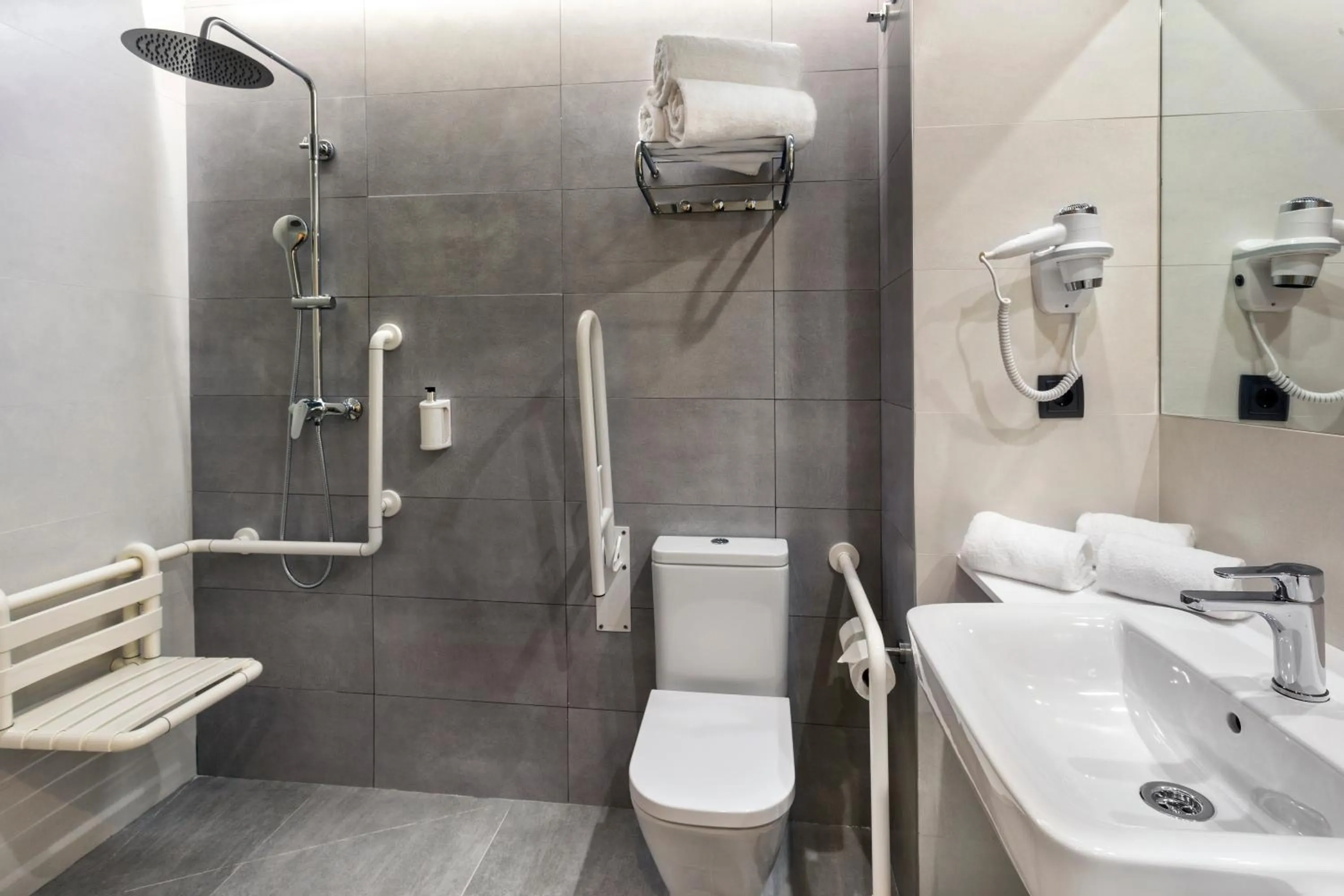 Bathroom in B&B HOTEL Madrid Alcorcón