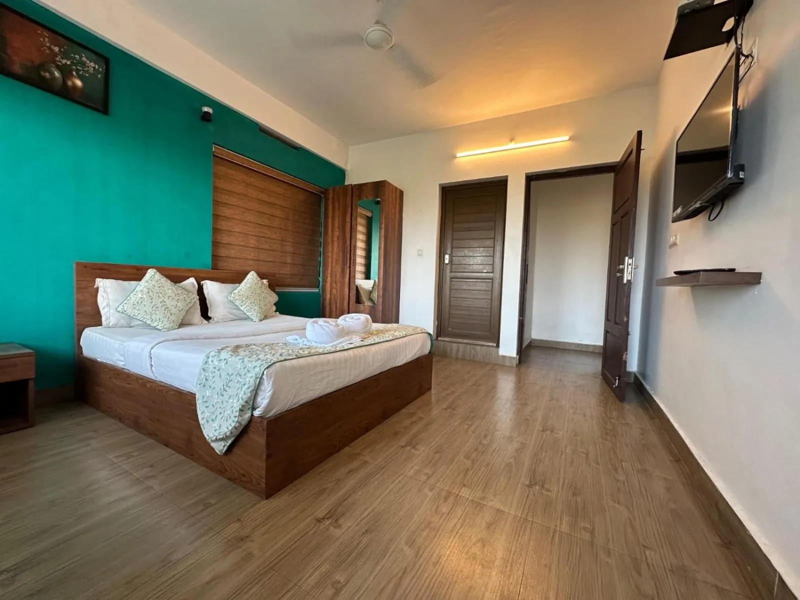 Bed in Vagamon Hill Chimes