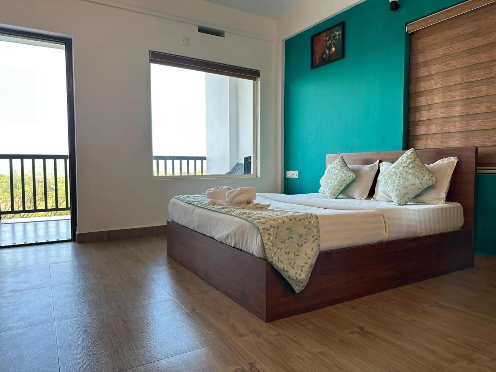 Bed in Vagamon Hill Chimes