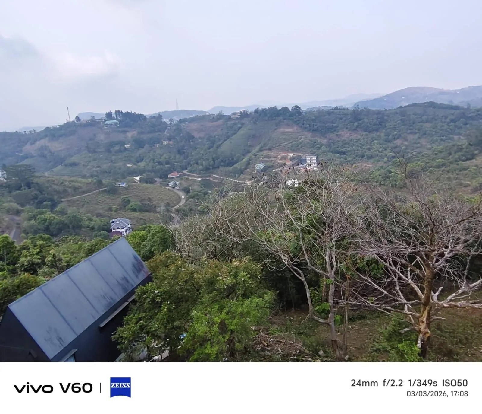 View (from property/room) in Vagamon Hill Chimes