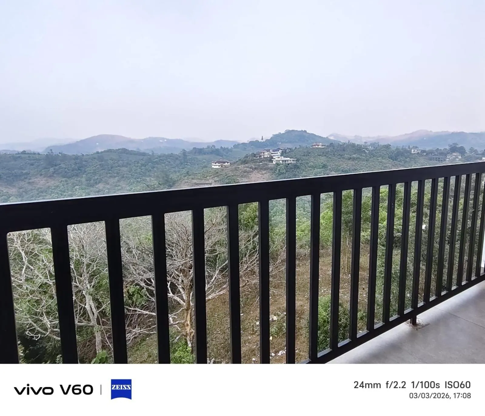 View (from property/room) in Vagamon Hill Chimes