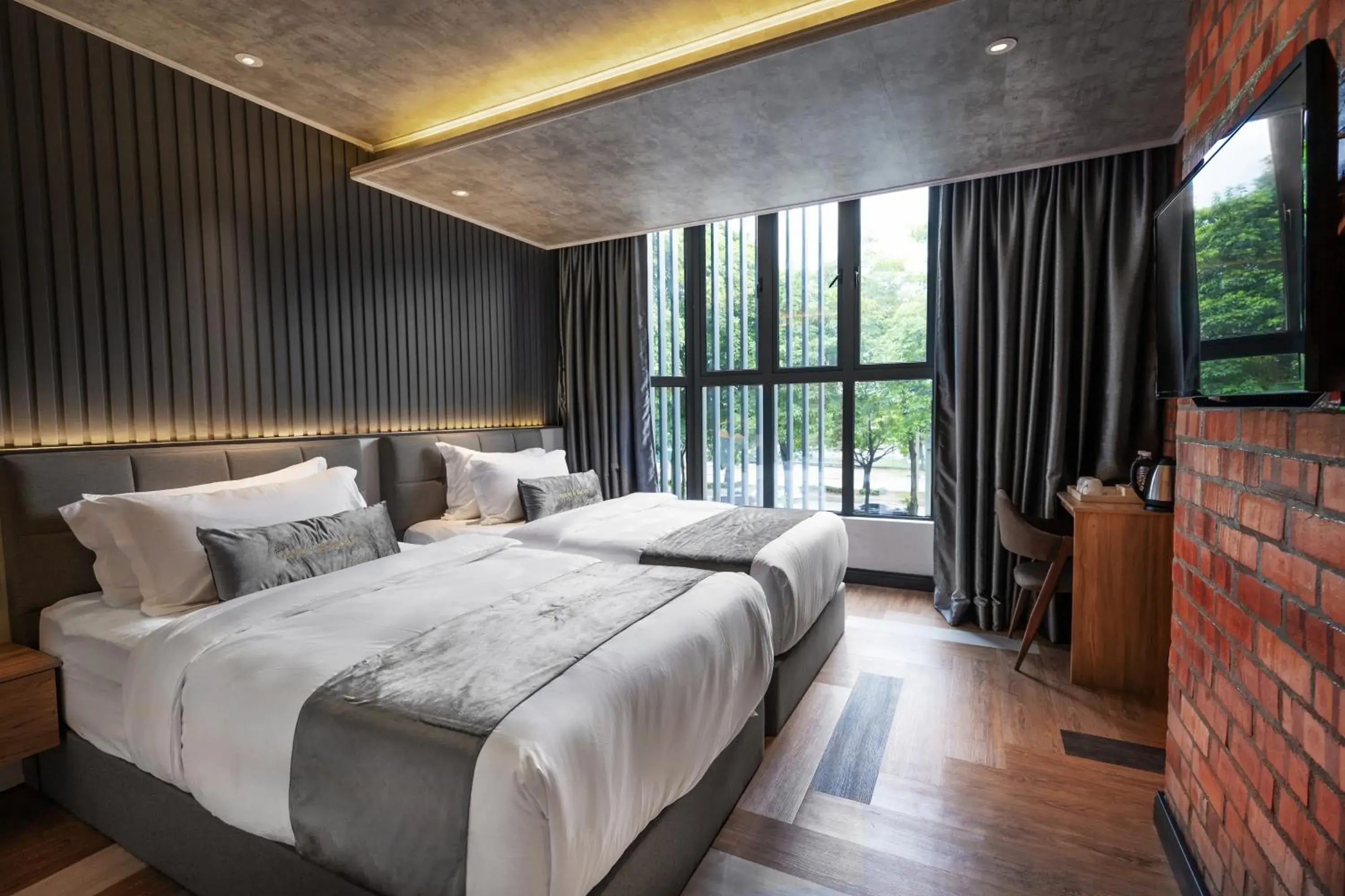 Twin Room with Balcony in A&R Urban Hotel Twin Room with Balcony in A&R Urban Hotel