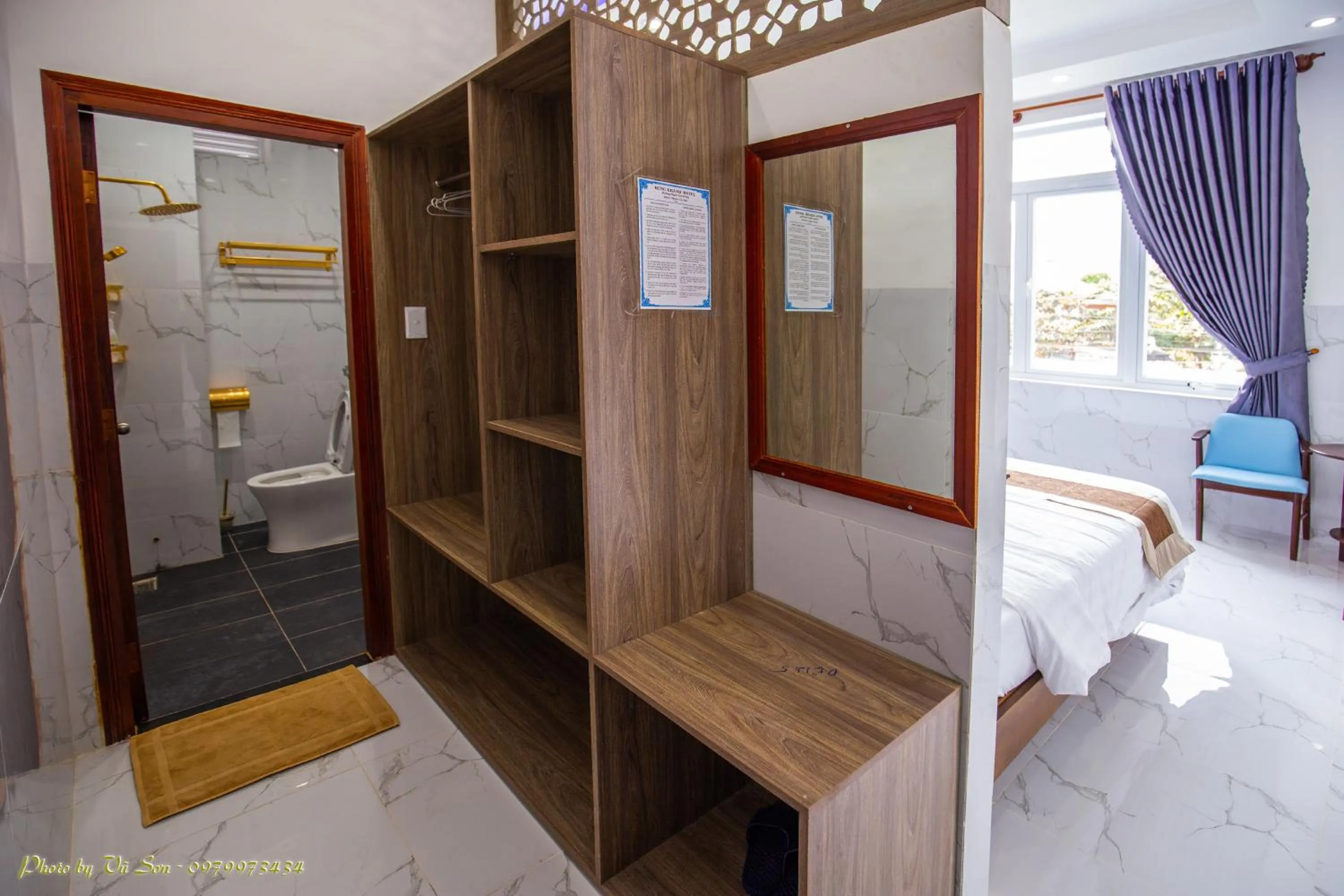 Bed in Hưng Khánh Hotel