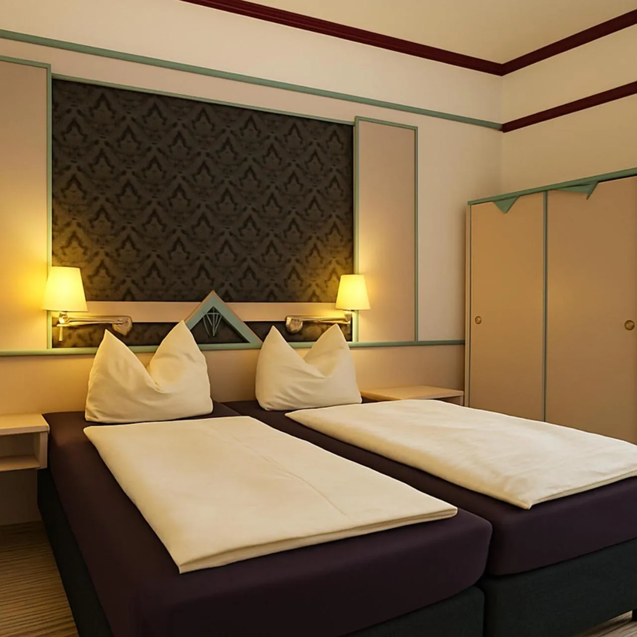 Photo of the whole room, Bed in Hotel Skada City Cölln