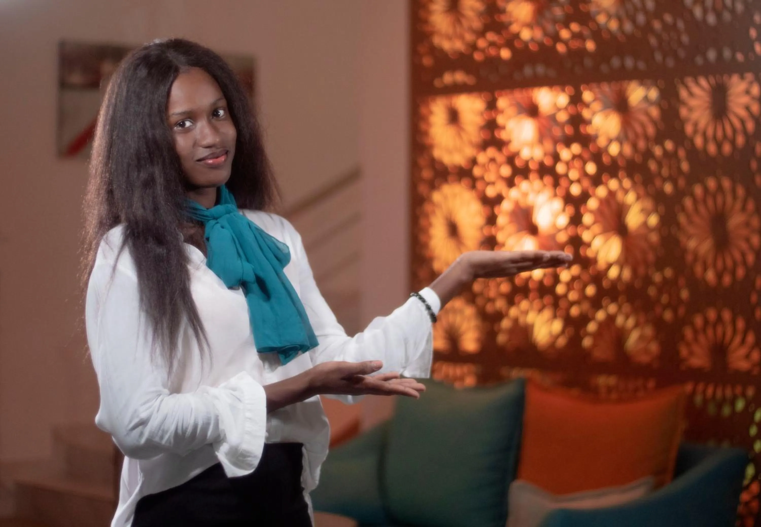 People in Urban Hotel Nouakchott