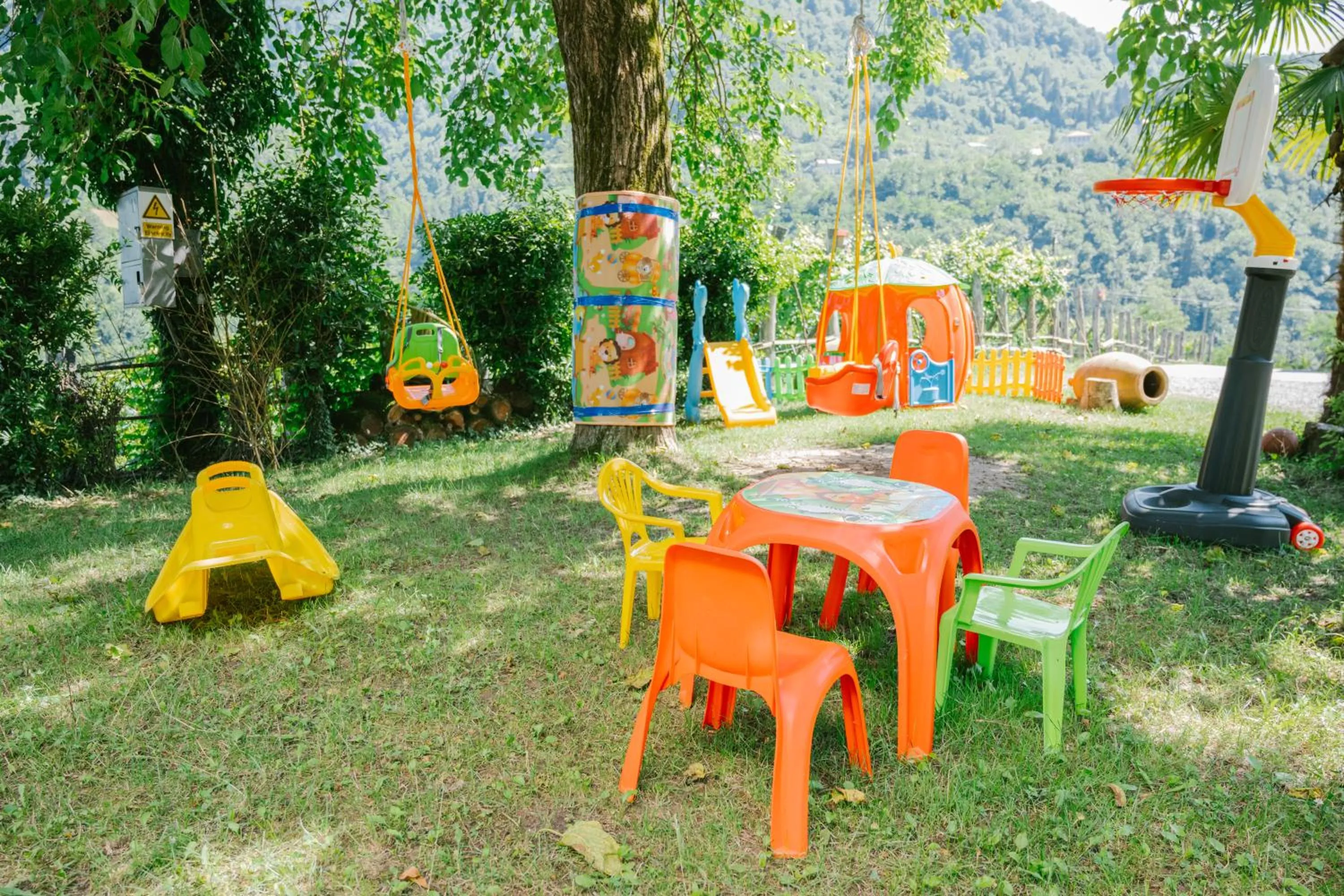 Children play ground in Hotel Chateau Iveri