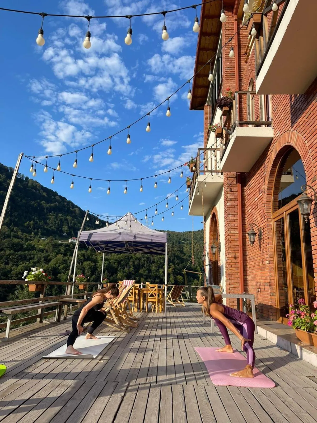 View (from property/room) in Hotel Chateau Iveri