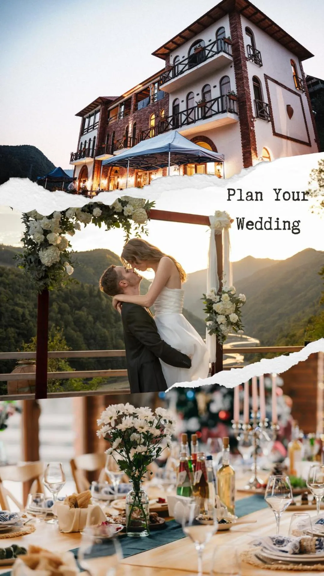 Property building in Hotel Chateau Iveri