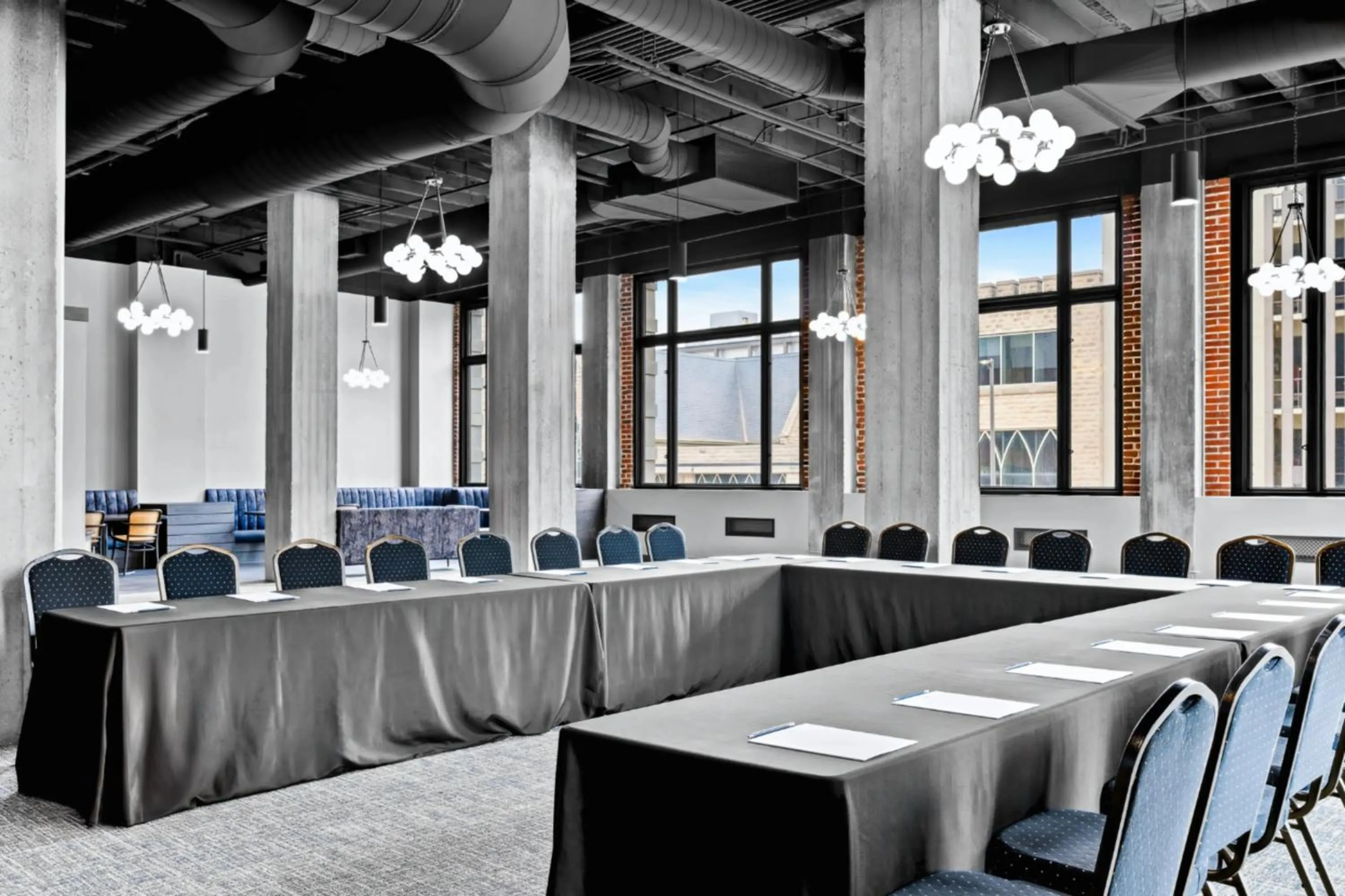 Meeting/conference room in Hotel Indigo - Omaha Downtown by IHG