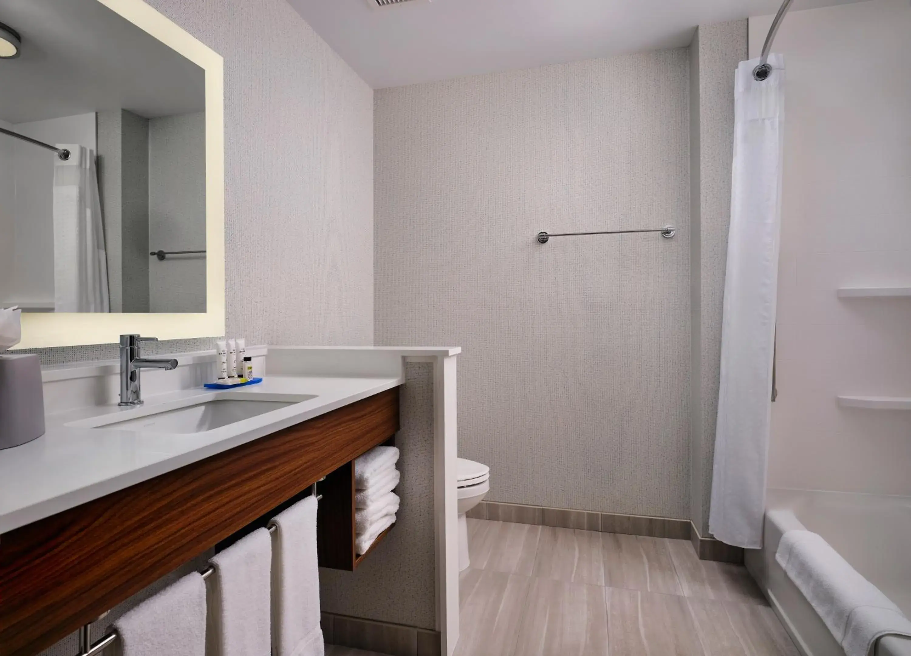 Bathroom in Holiday Inn Express & Suites - Lockport by IHG Bathroom in Holiday Inn Express & Suites - Lockport by IHG