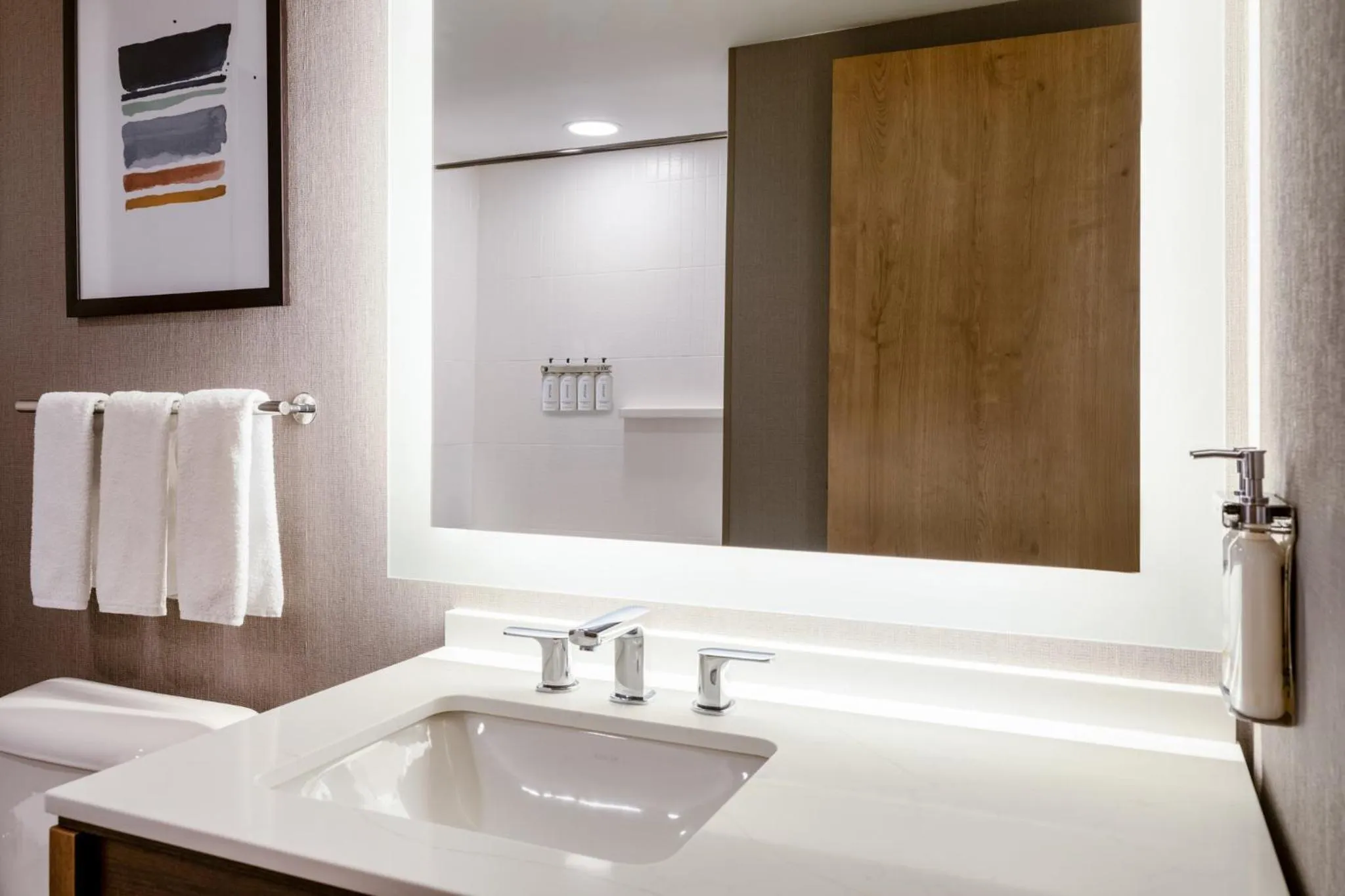 Bathroom in Staybridge Suites Rochester - Mayo Clinic Area by IHG