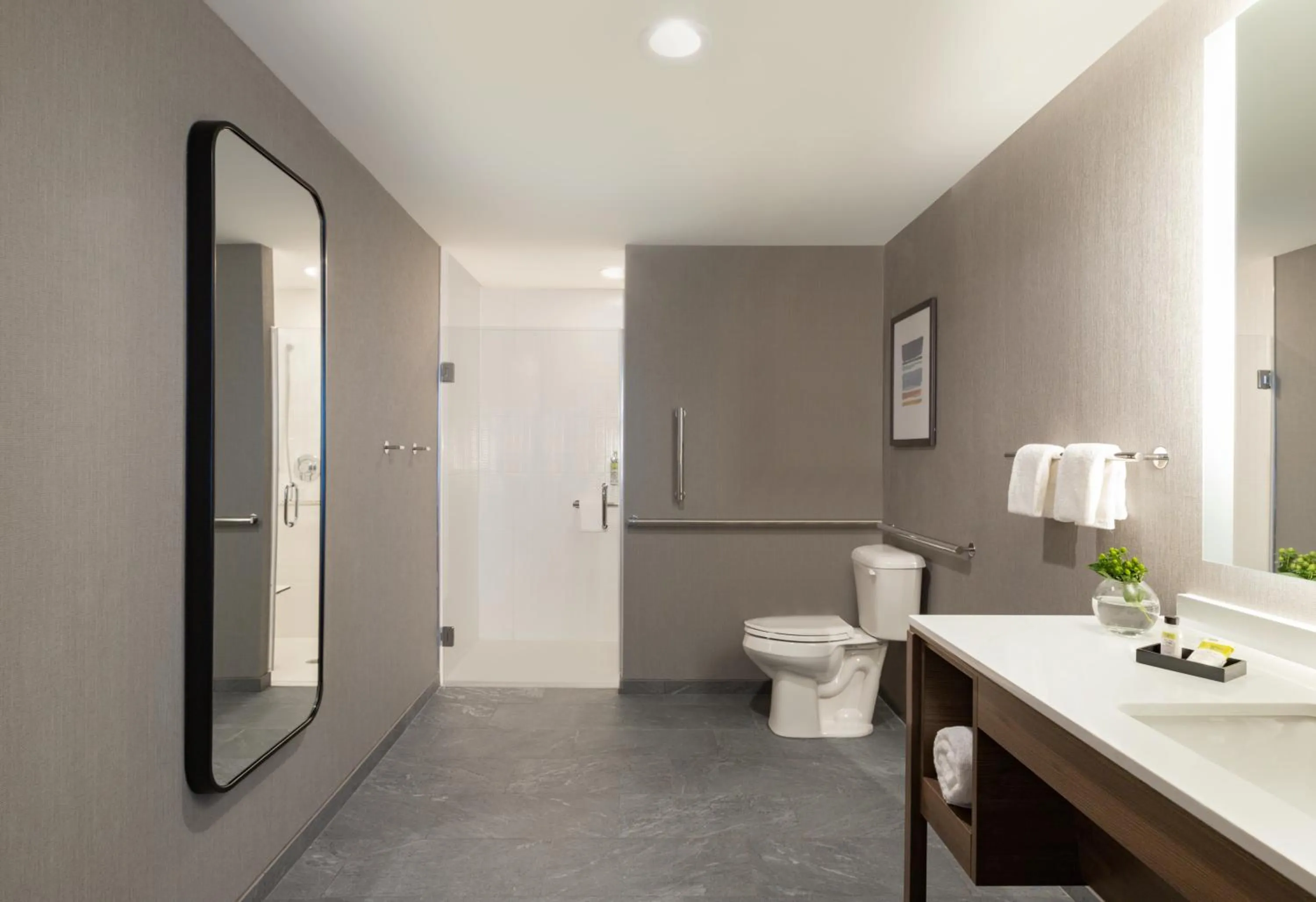 Shower in Staybridge Suites Rochester - Mayo Clinic Area by IHG
