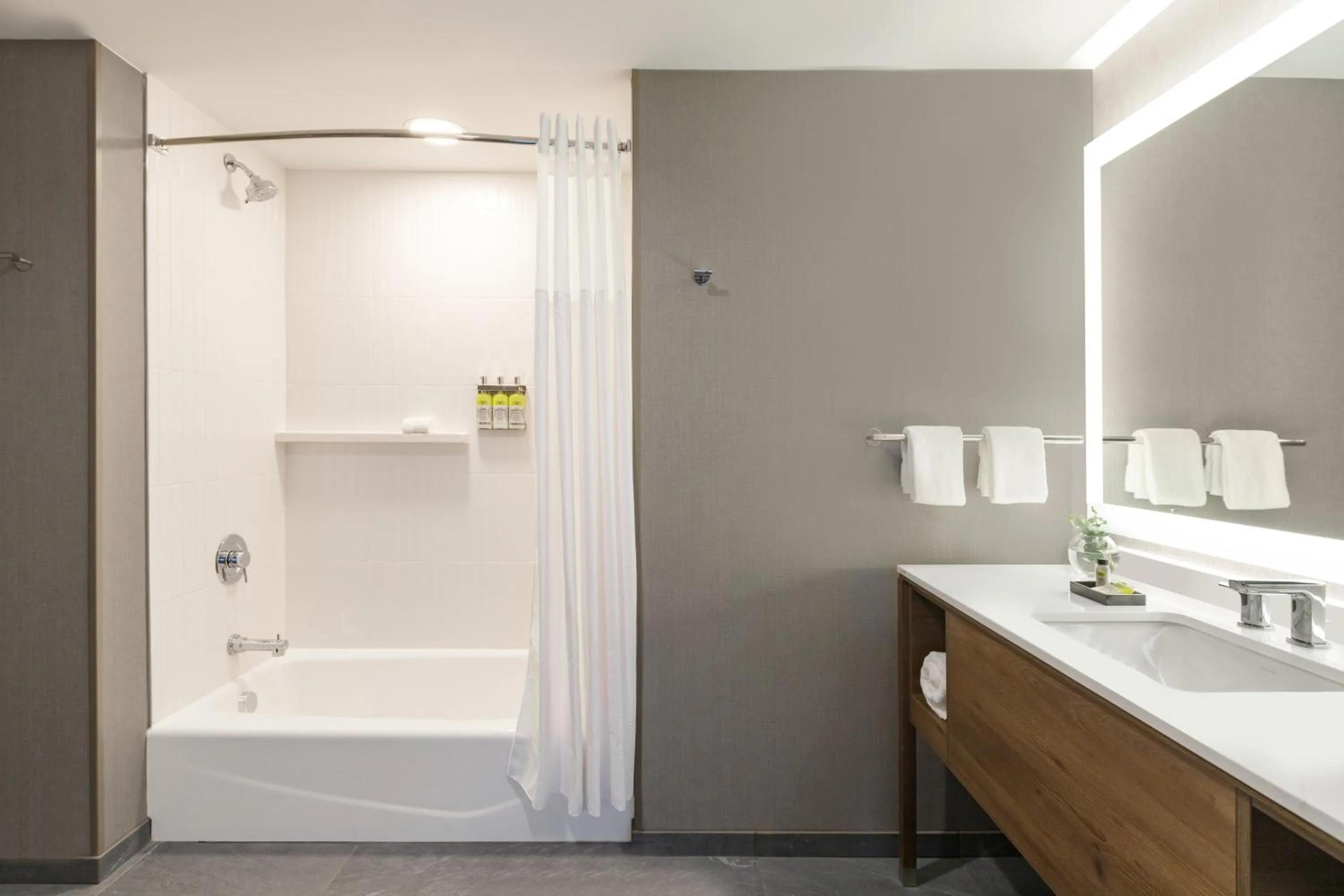 Bathroom in Staybridge Suites Rochester - Mayo Clinic Area by IHG