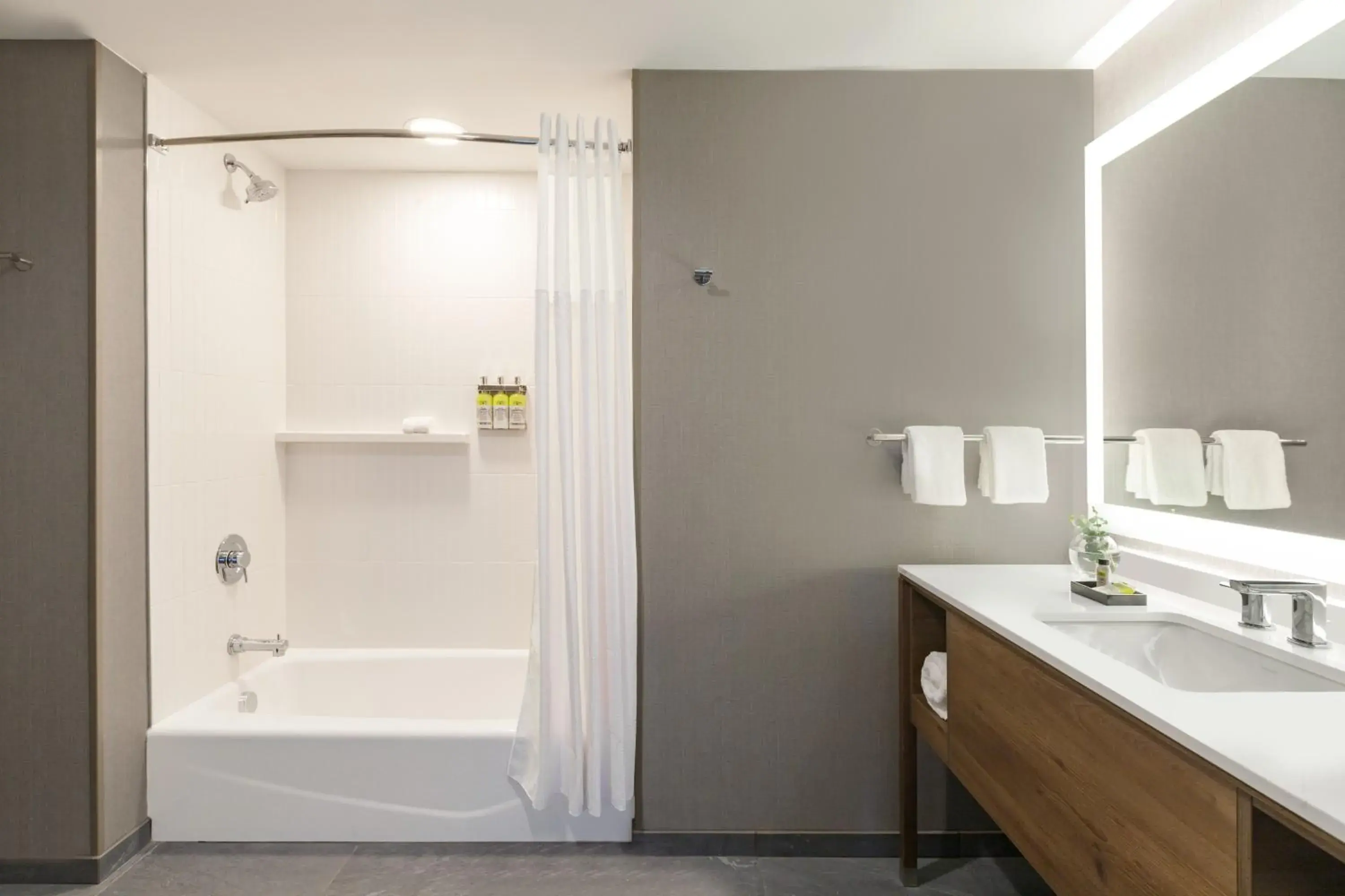 Bathroom in Staybridge Suites Rochester - Mayo Clinic Area by IHG Bathroom in Staybridge Suites Rochester - Mayo Clinic Area by IHG