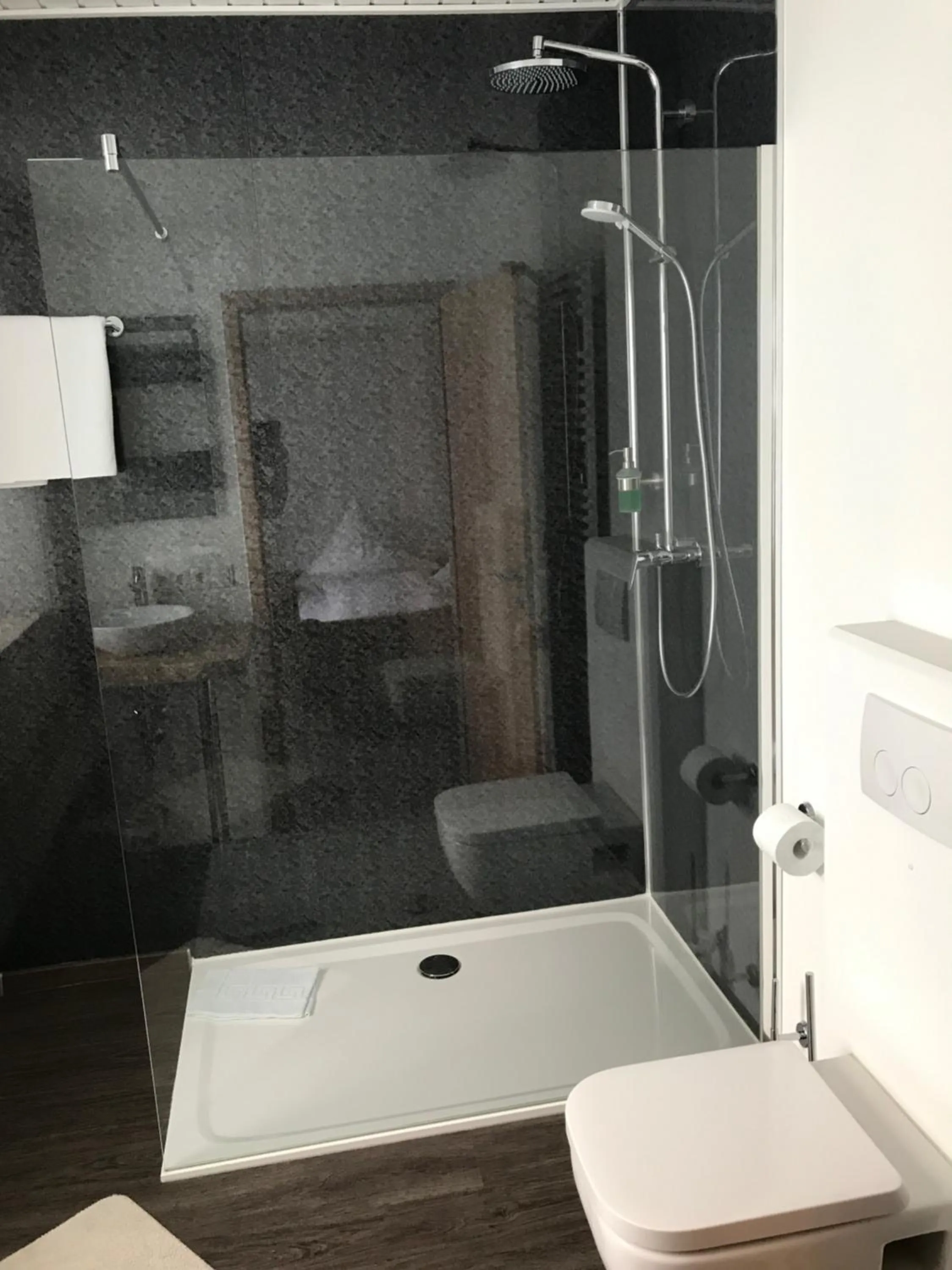 Shower in Gasthof zum Waldstein