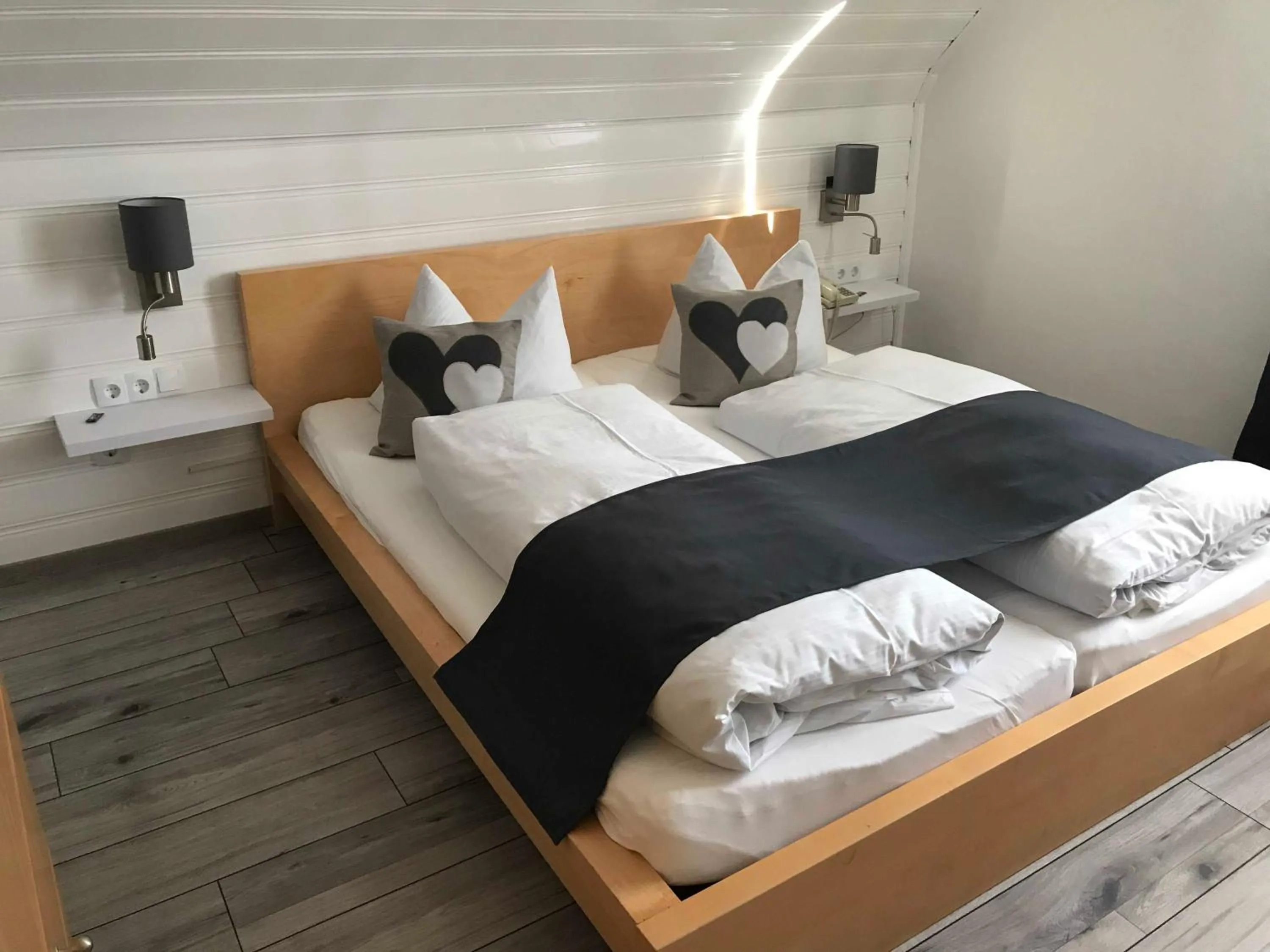 Bed in Gasthof zum Waldstein