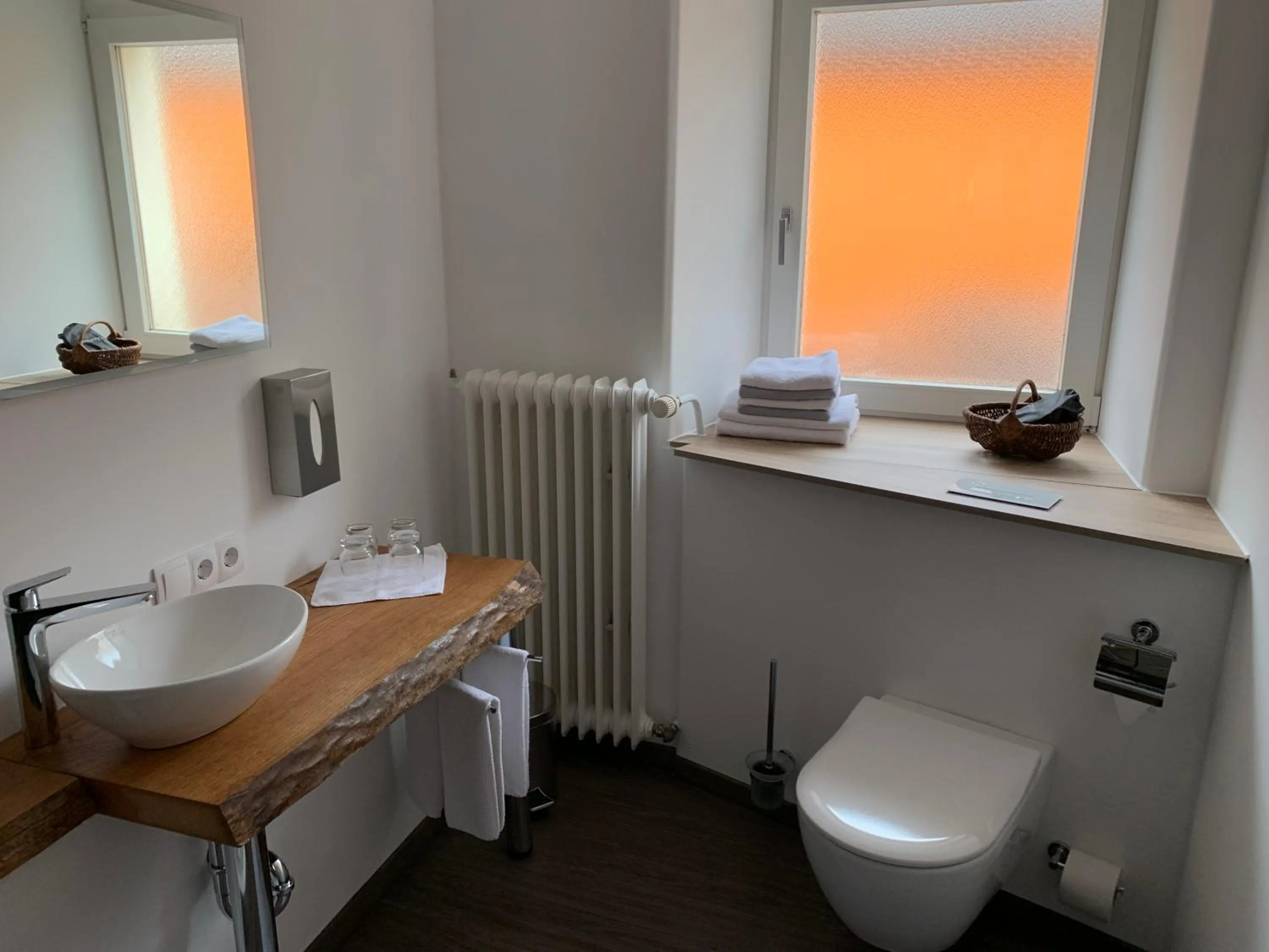 Bathroom in Gasthof zum Waldstein