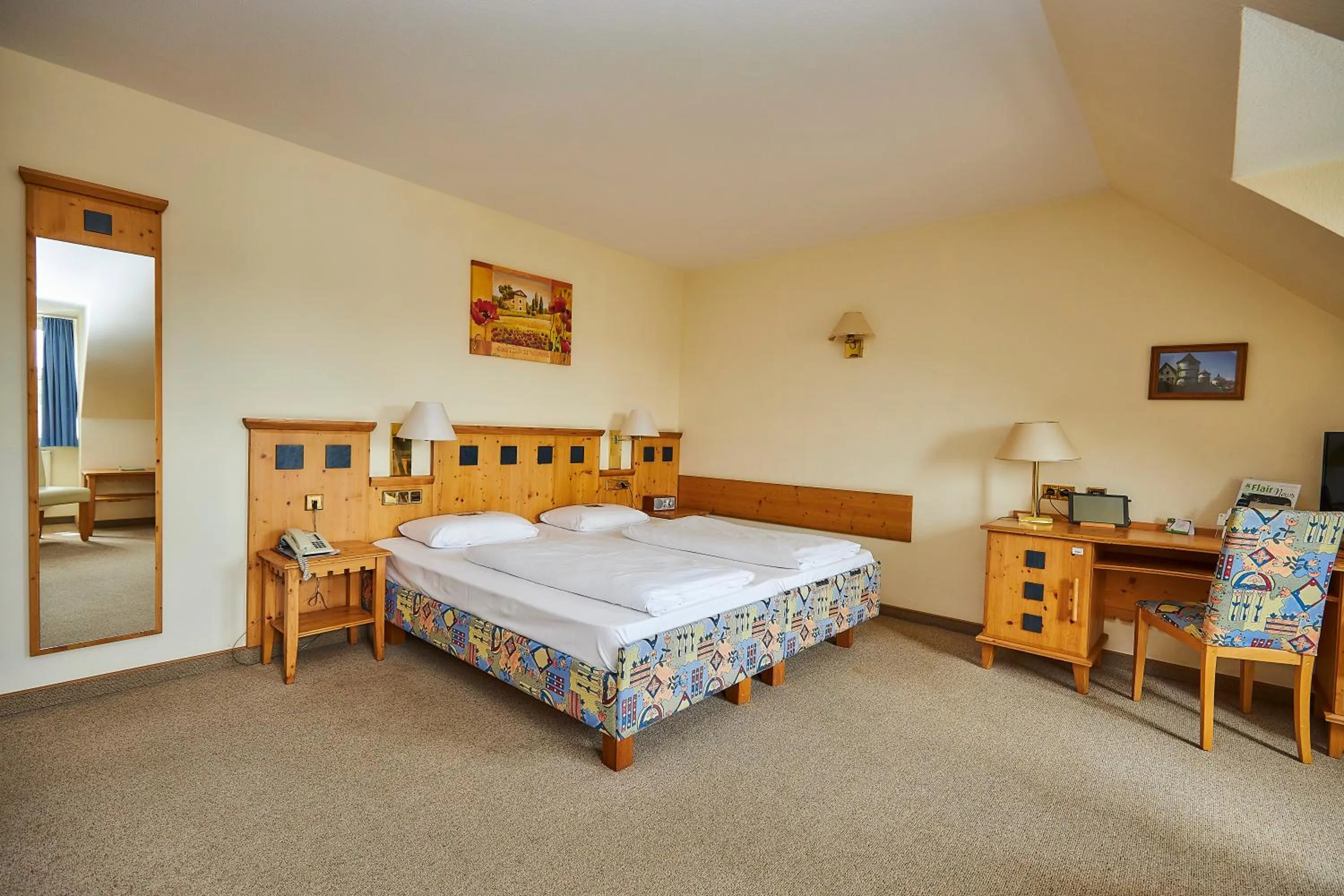 Bed in Flair-Hotel Zum Benediktiner