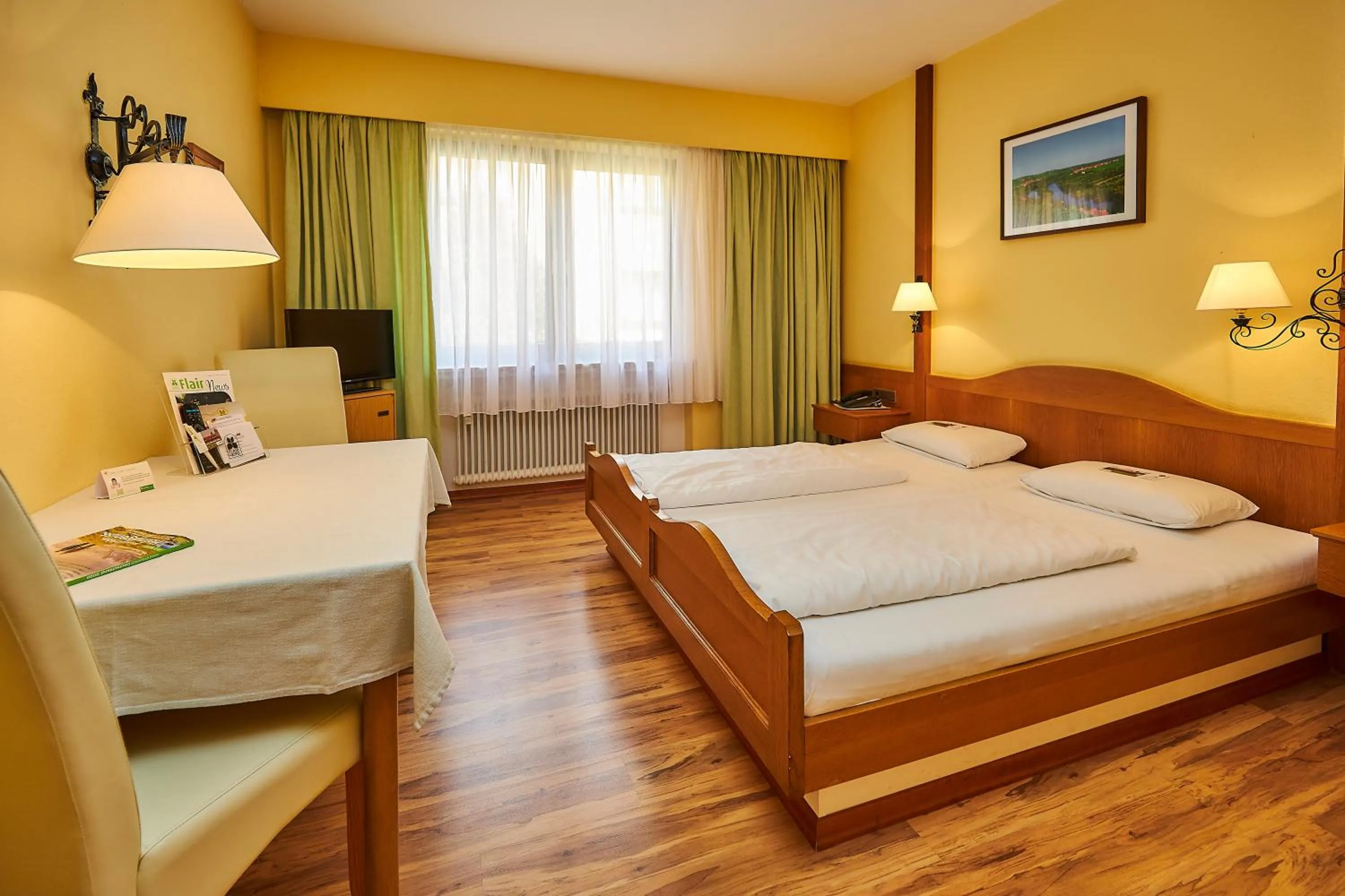 Bed in Flair-Hotel Zum Benediktiner
