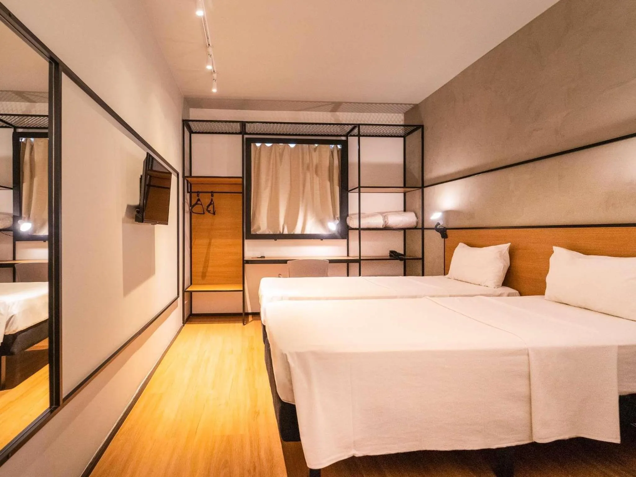 Bedroom, Bed in ibis Cuiaba Shopping