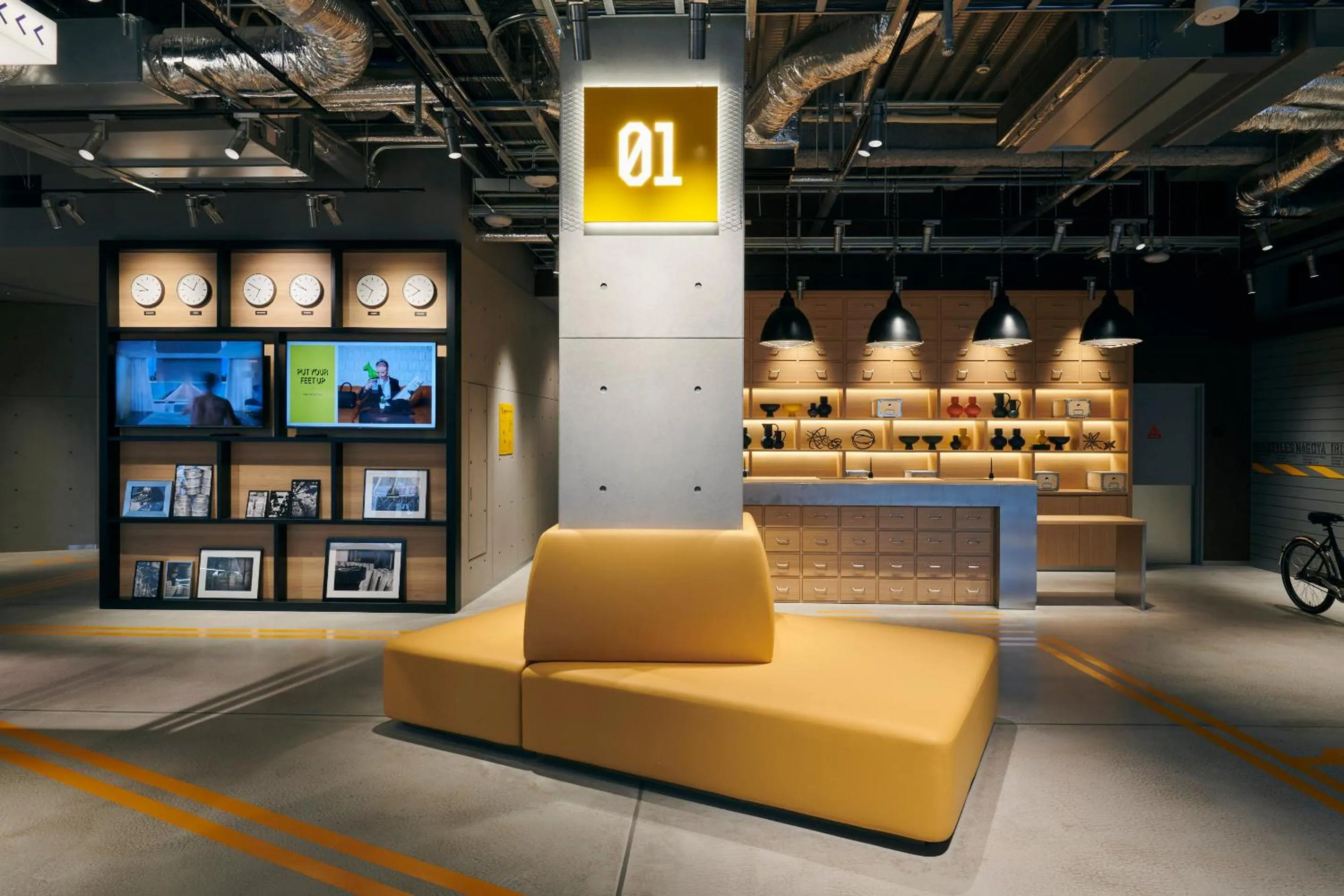 Lobby or reception in ibis Styles Nagoya