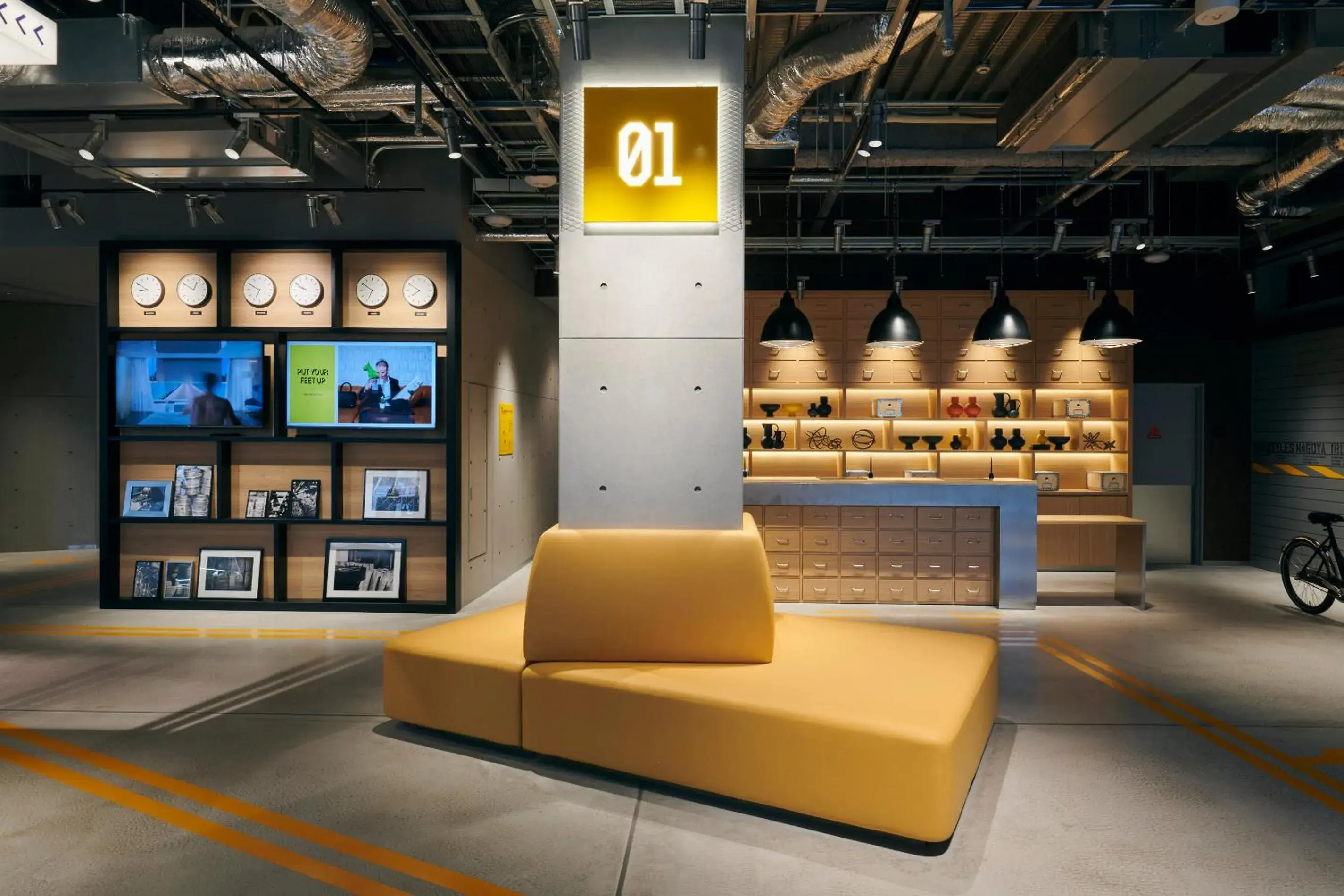 Lobby or reception in ibis Styles Nagoya Lobby or reception in ibis Styles Nagoya