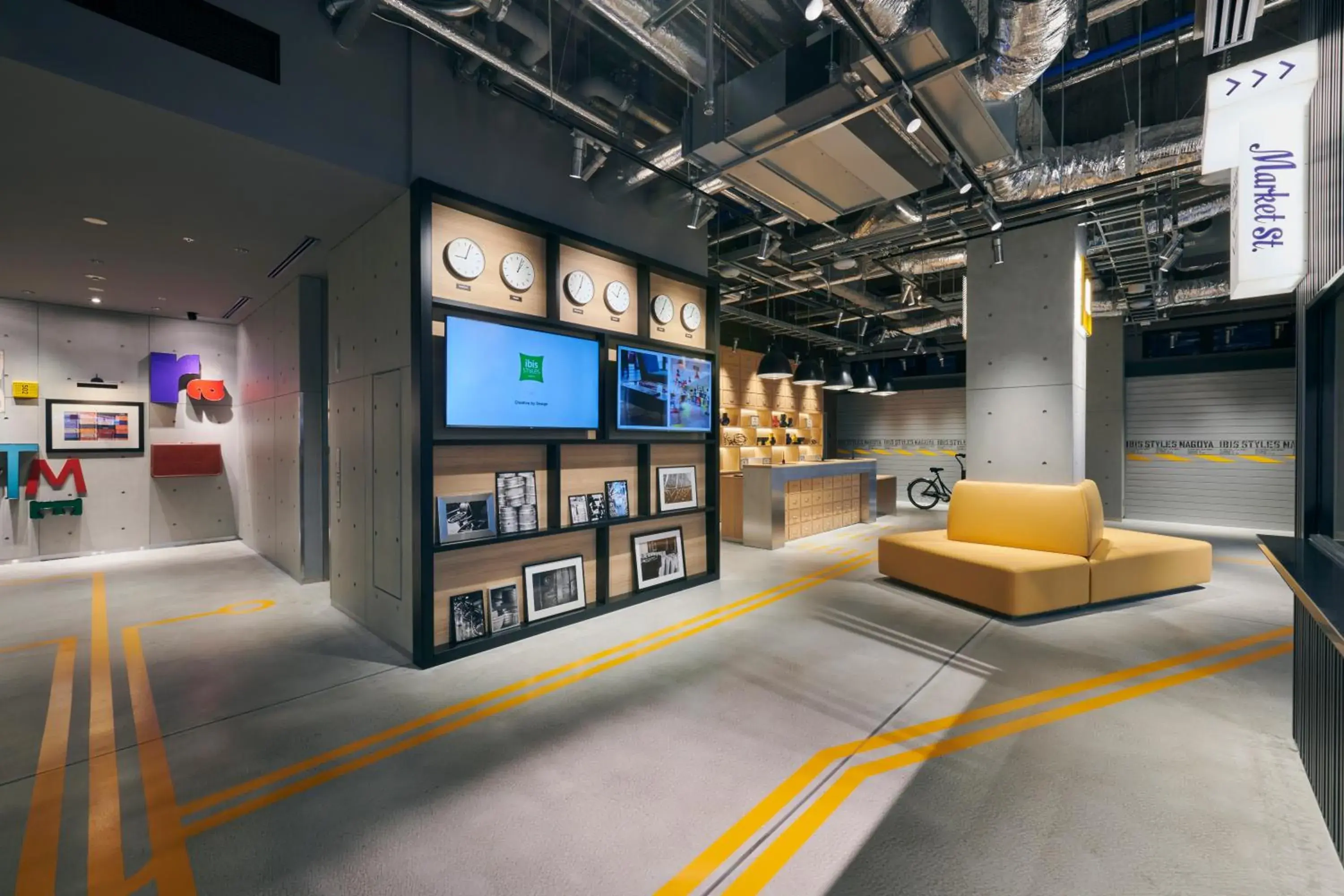 Lobby or reception in ibis Styles Nagoya Lobby or reception in ibis Styles Nagoya