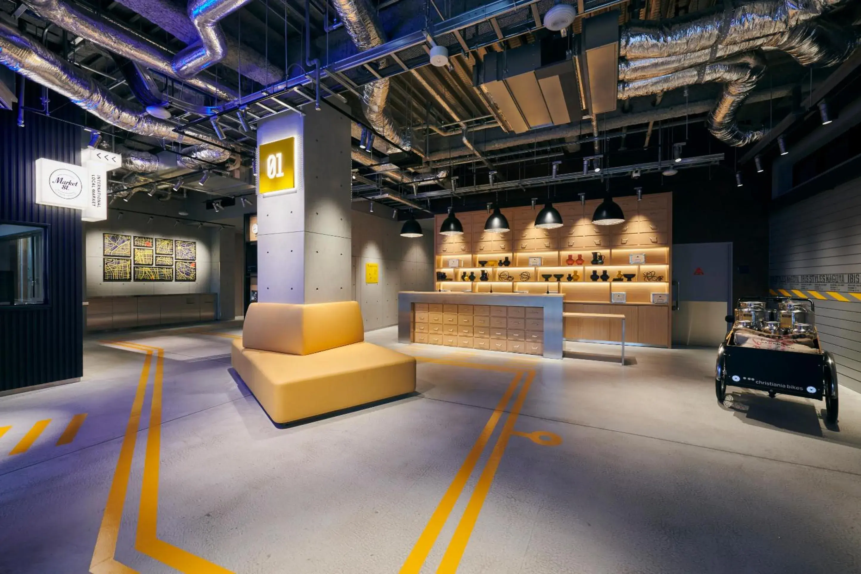 Lobby or reception in ibis Styles Nagoya Lobby or reception in ibis Styles Nagoya