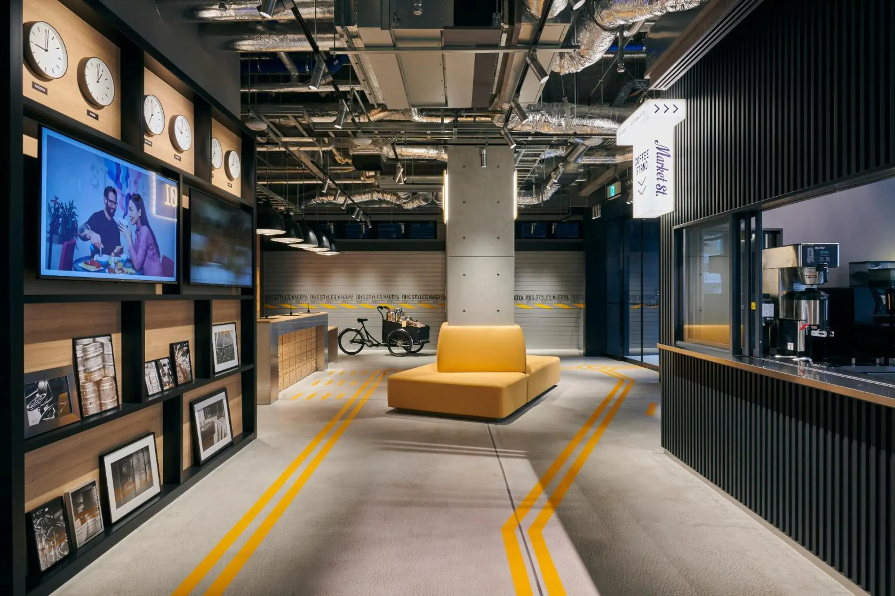 Lobby or reception in ibis Styles Nagoya Lobby or reception in ibis Styles Nagoya