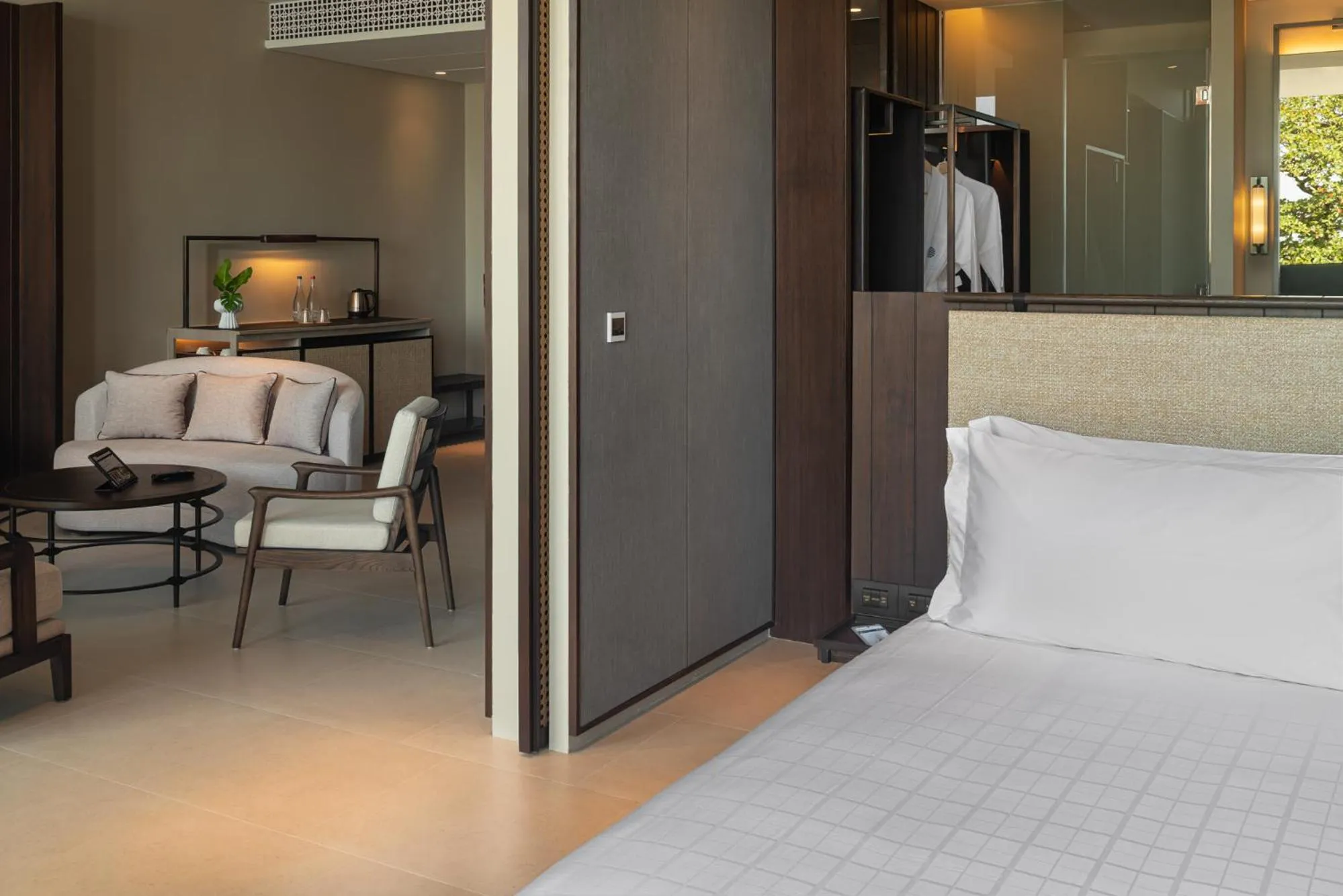 Seating area, Bed in Pullman Khao Lak Resort