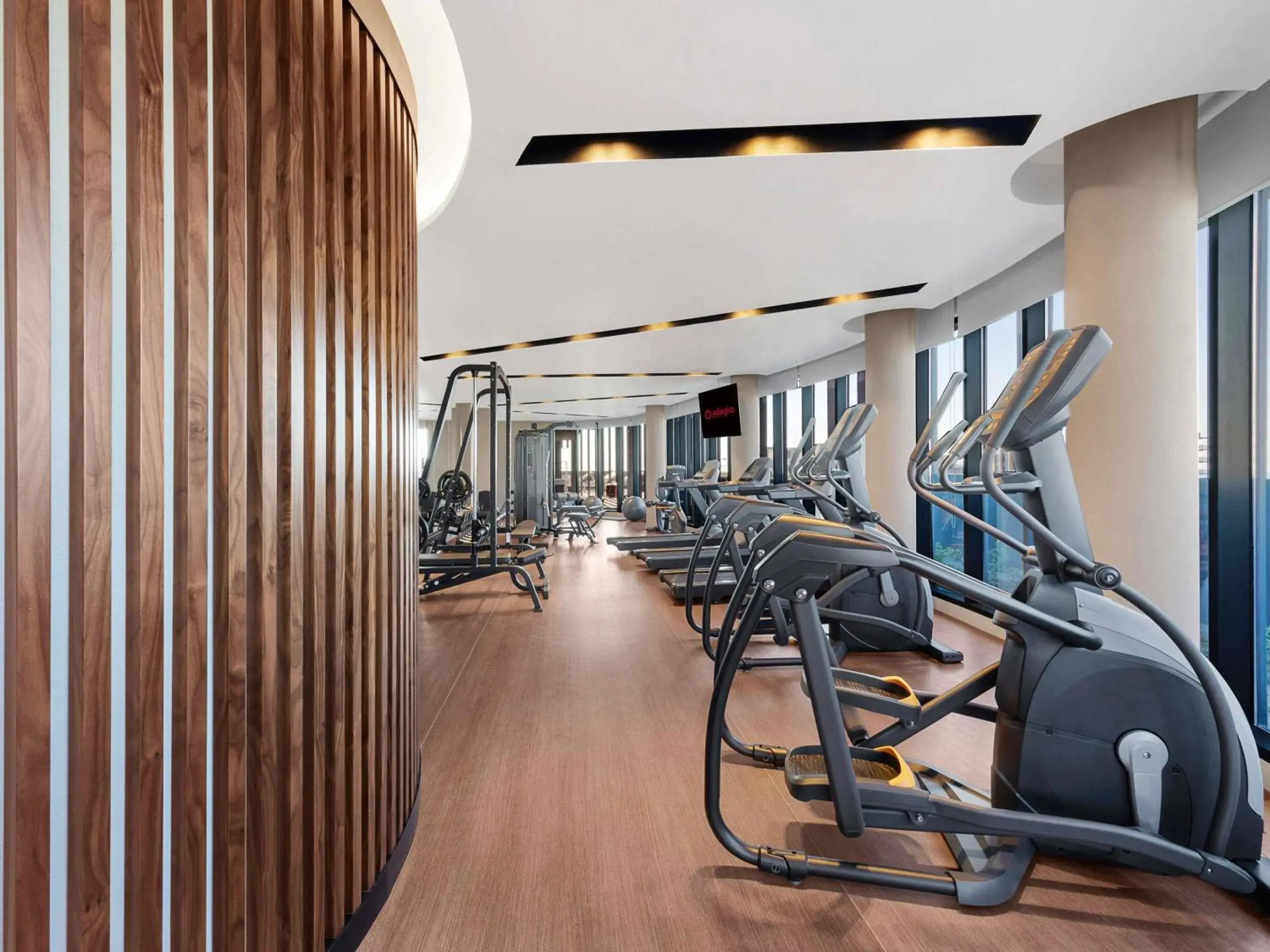 Fitness centre/facilities in Aparthotel Adagio Dubai Deira Fitness centre/facilities in Aparthotel Adagio Dubai Deira